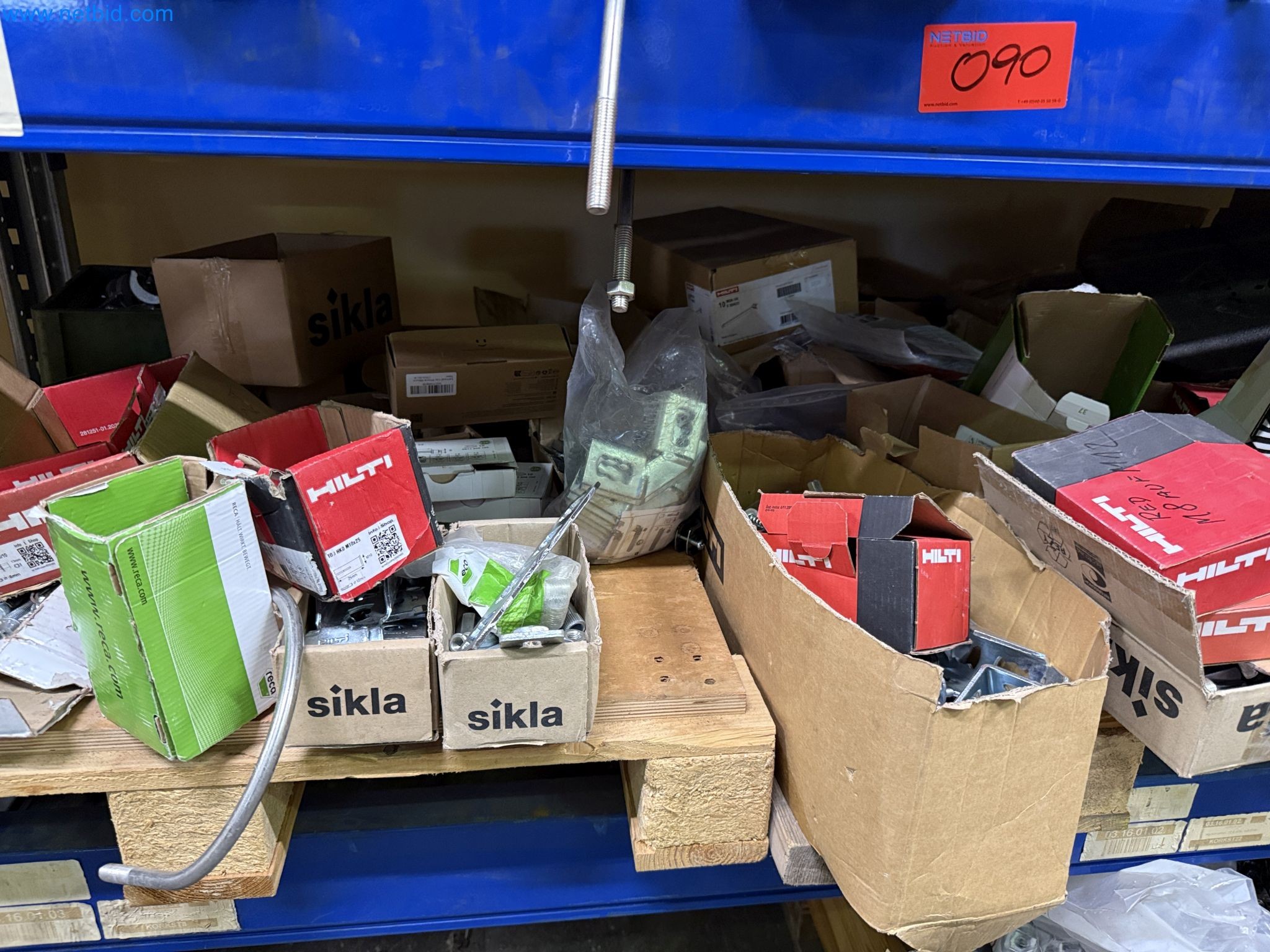 Equipment, material stocks and operating equipment of a plant construction company-11