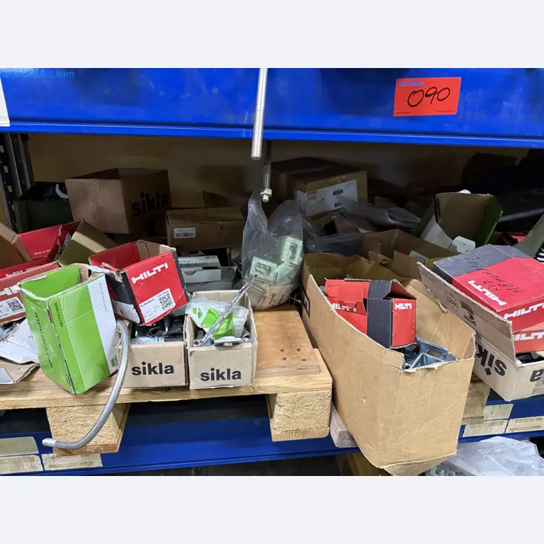 Equipment, material stocks and operating equipment of a plant construction company-11