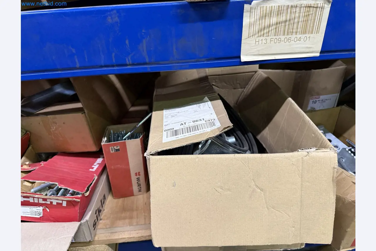 Equipment, material stocks and operating equipment of a plant construction company-12