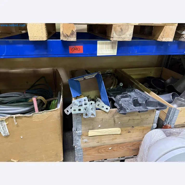 Equipment, material stocks and operating equipment of a plant construction company-17