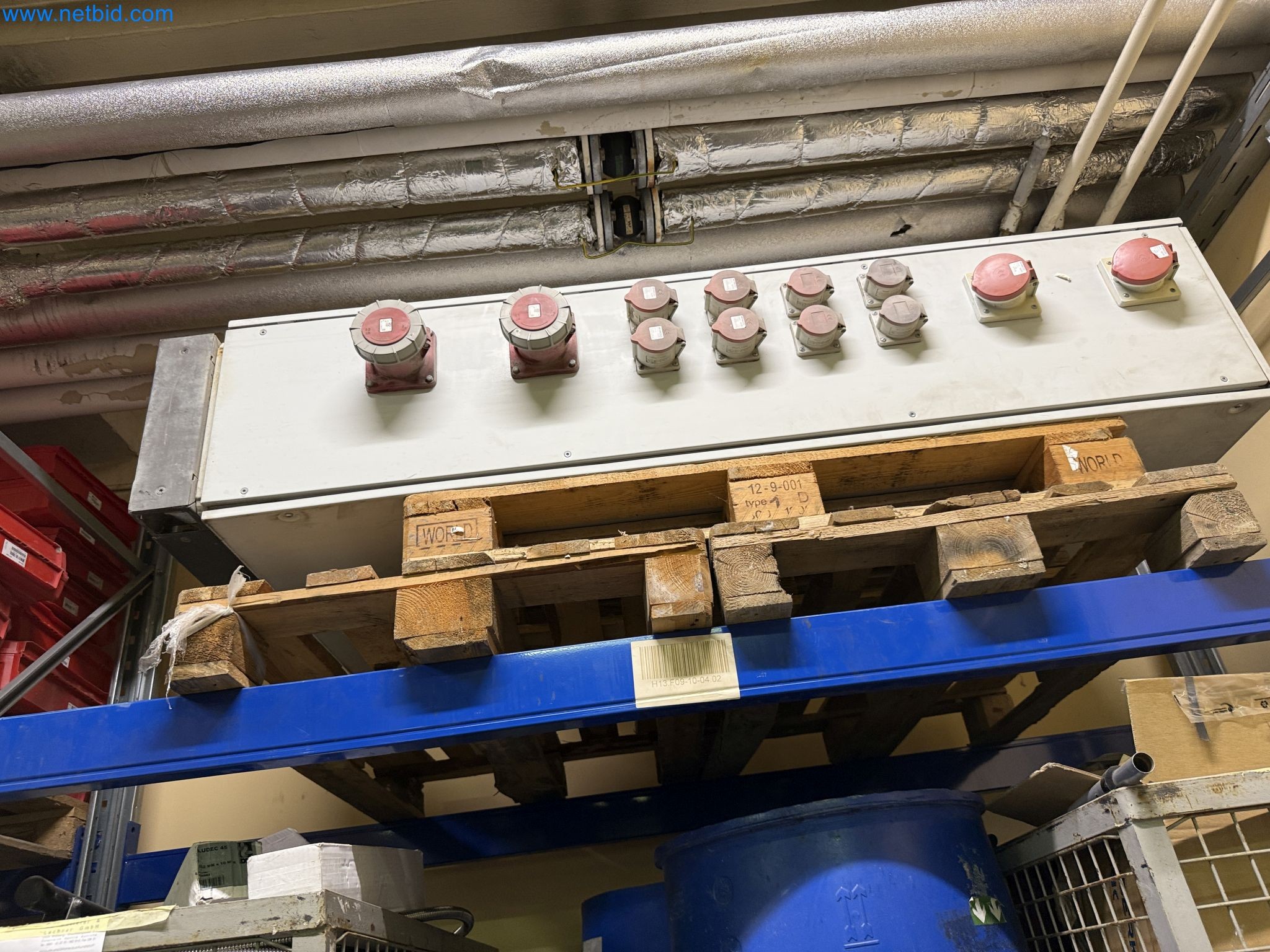 Equipment, material stocks and operating equipment of a plant construction company-18