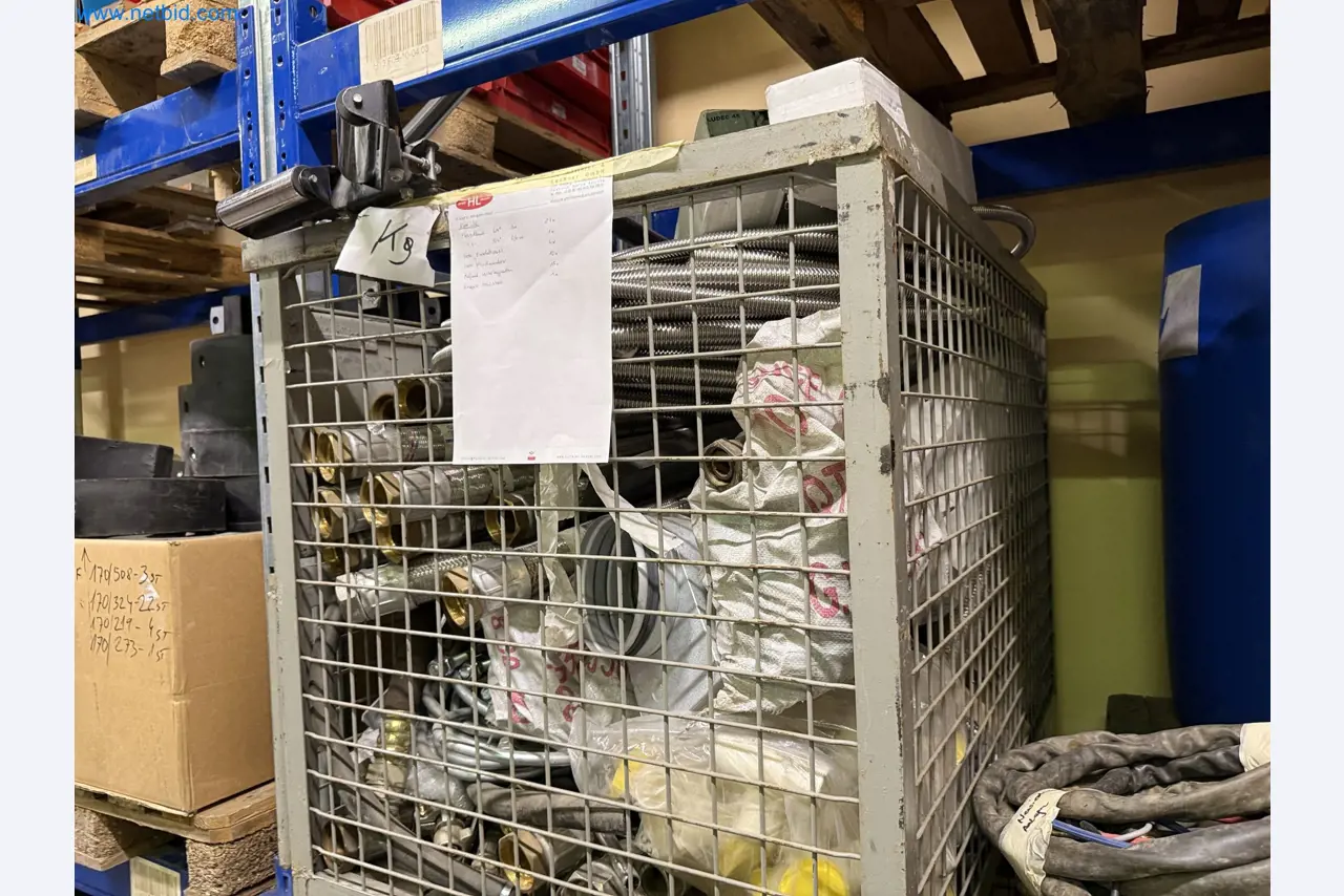 Equipment, material stocks and operating equipment of a plant construction company-19