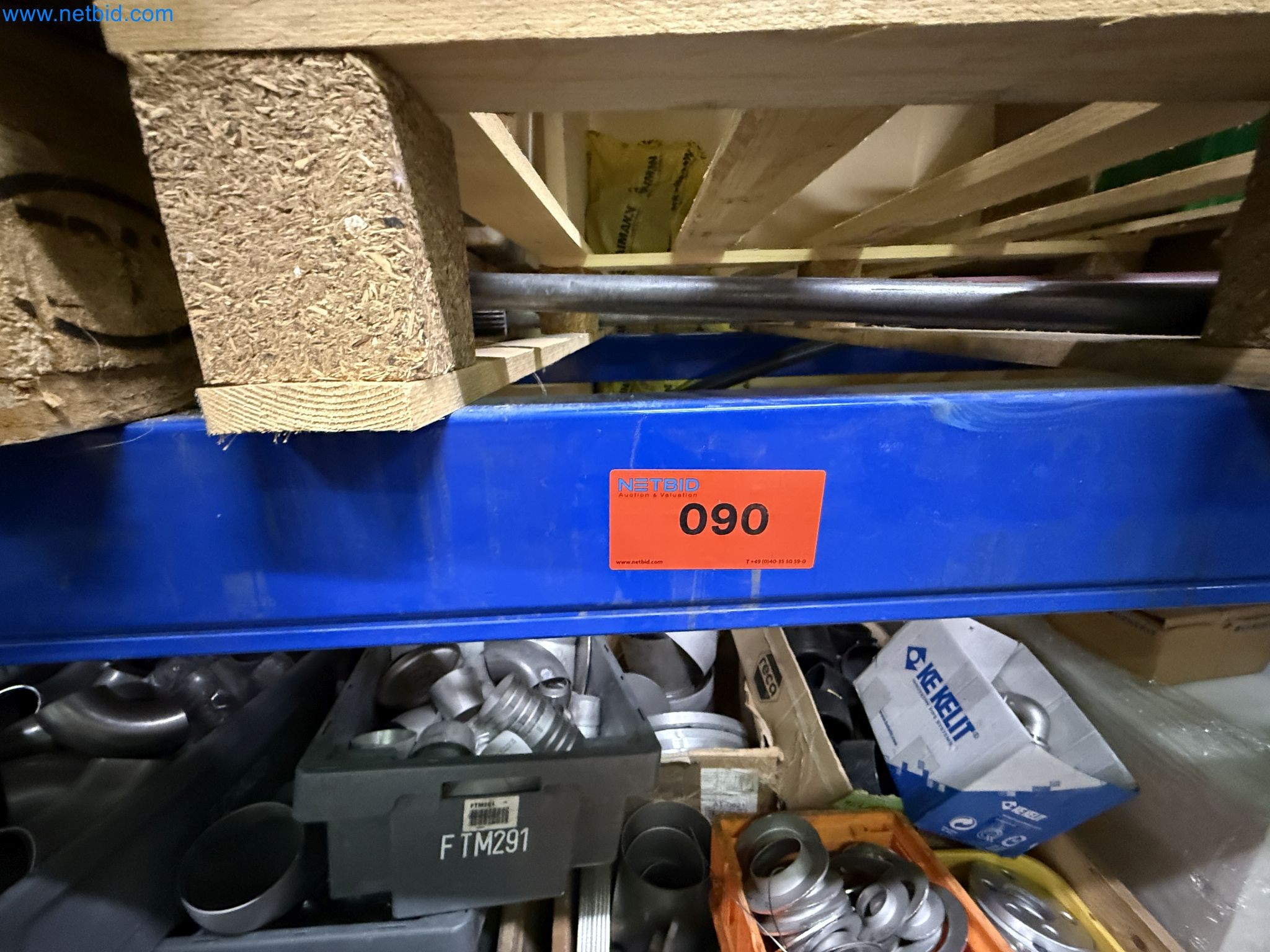 Equipment, material stocks and operating equipment of a plant construction company-1