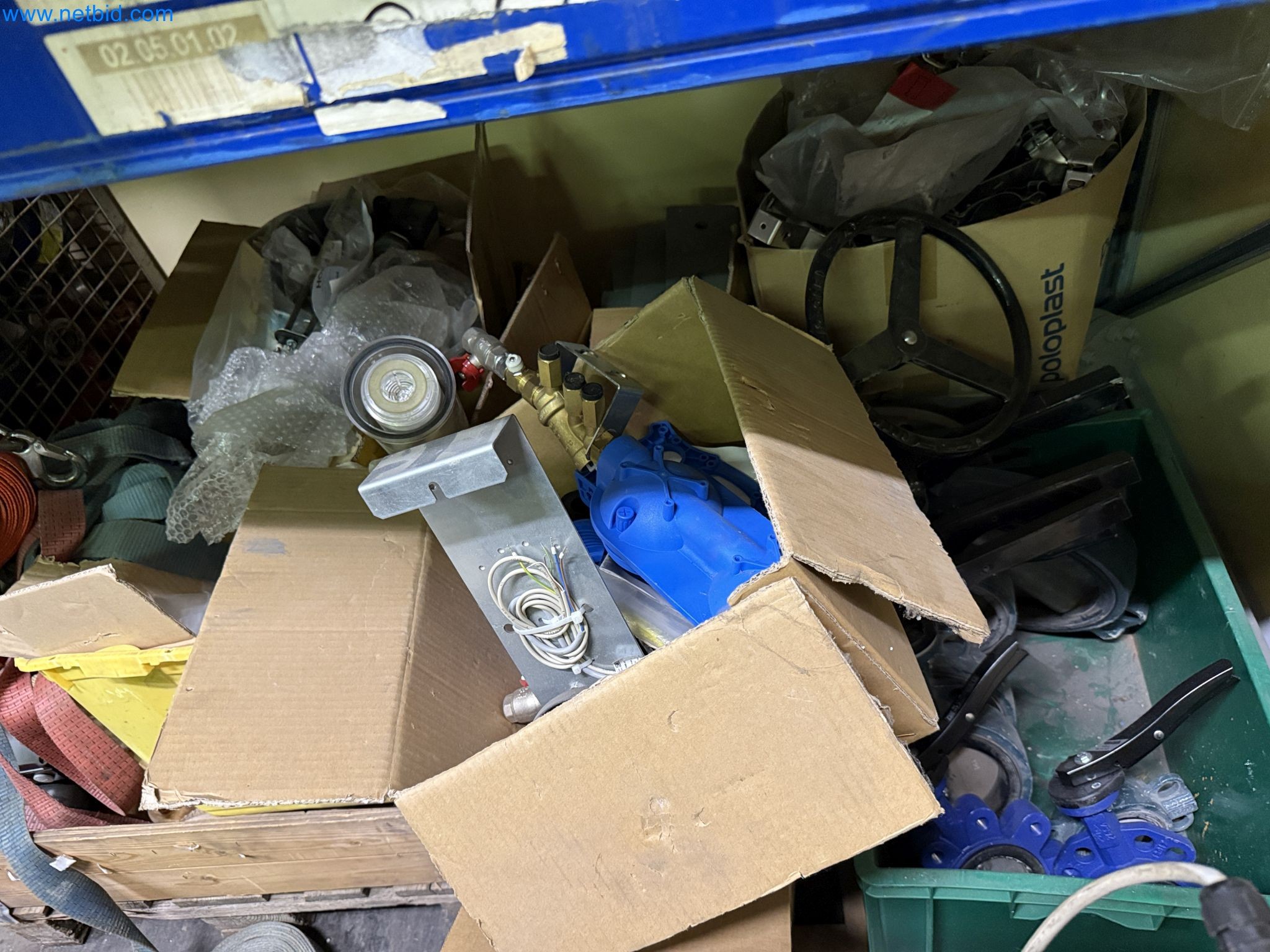 Equipment, material stocks and operating equipment of a plant construction company-21