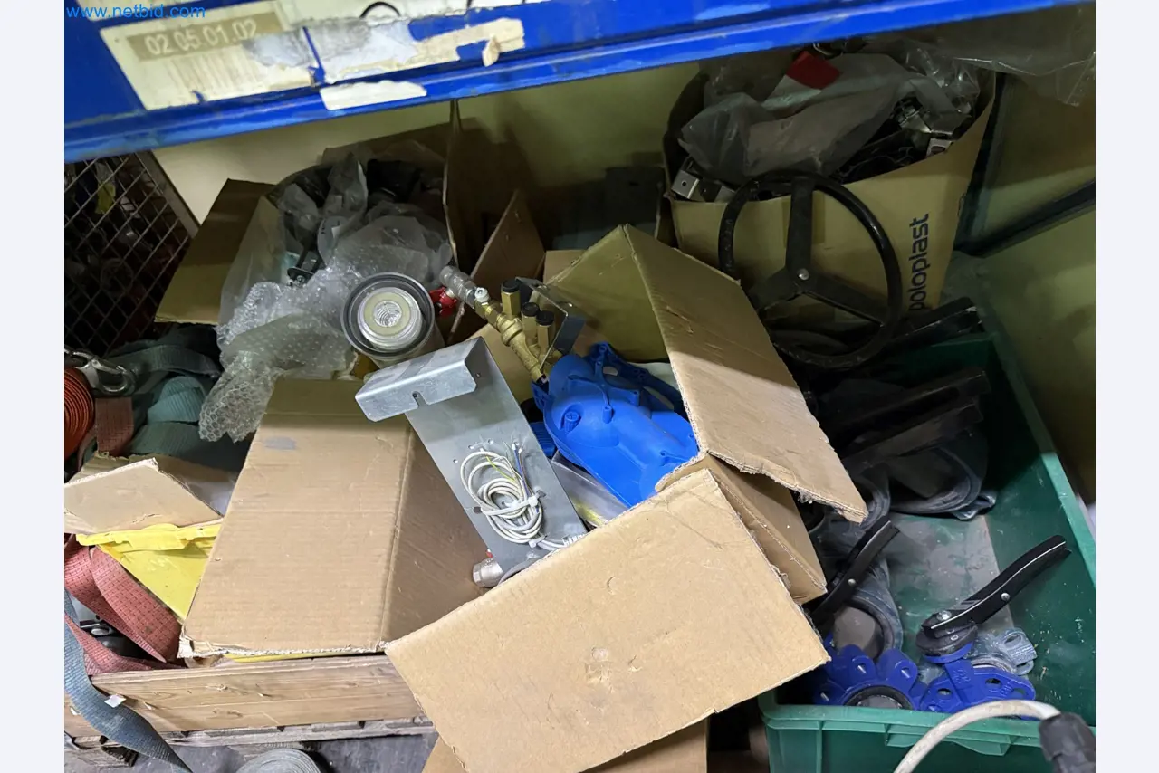 Equipment, material stocks and operating equipment of a plant construction company-21