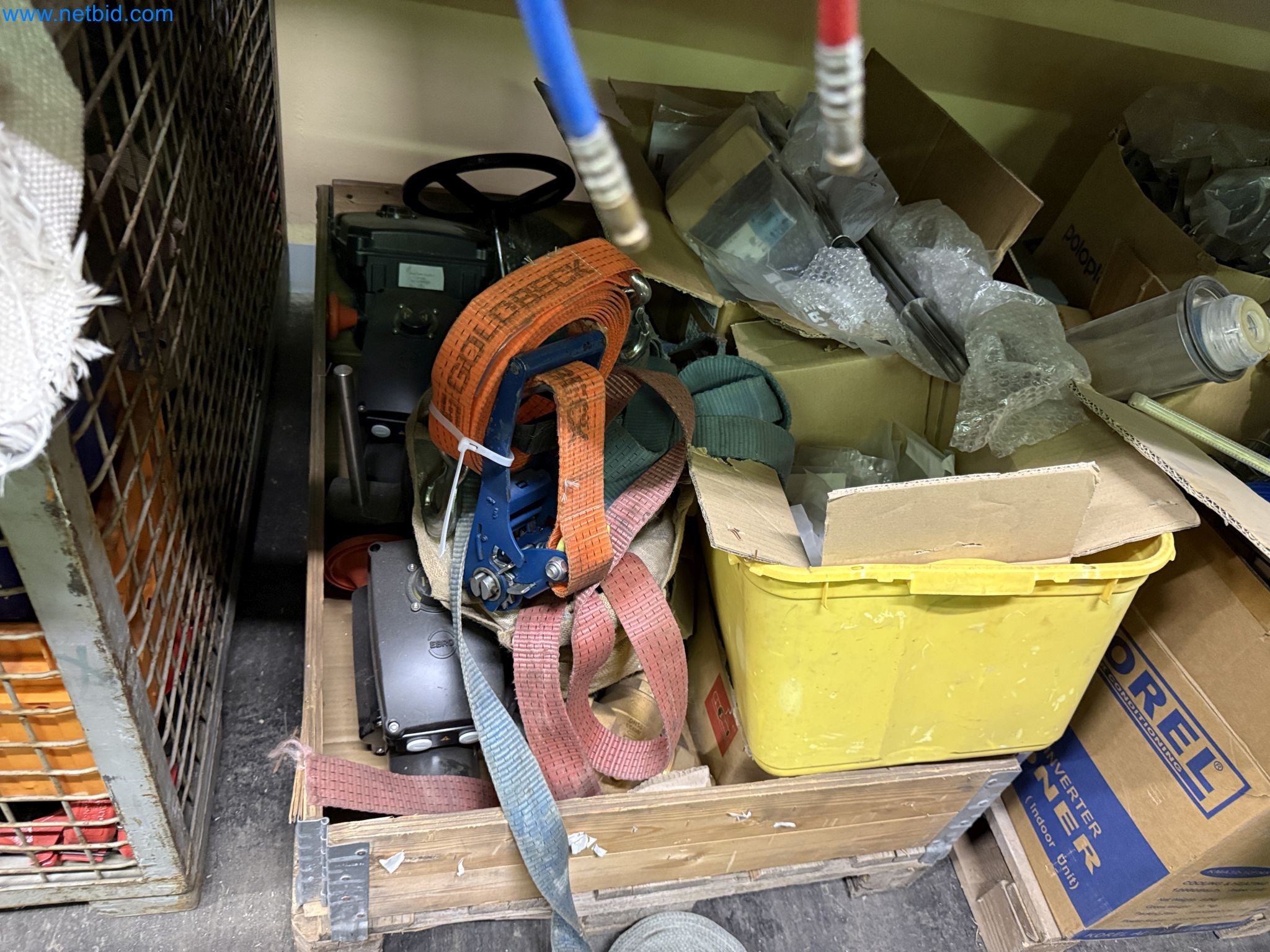 Equipment, material stocks and operating equipment of a plant construction company-22