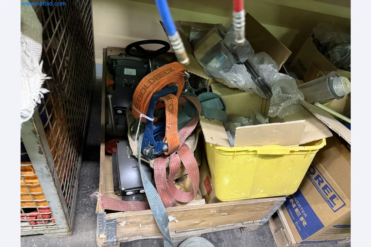 Equipment, material stocks and operating equipment of a plant construction company-22