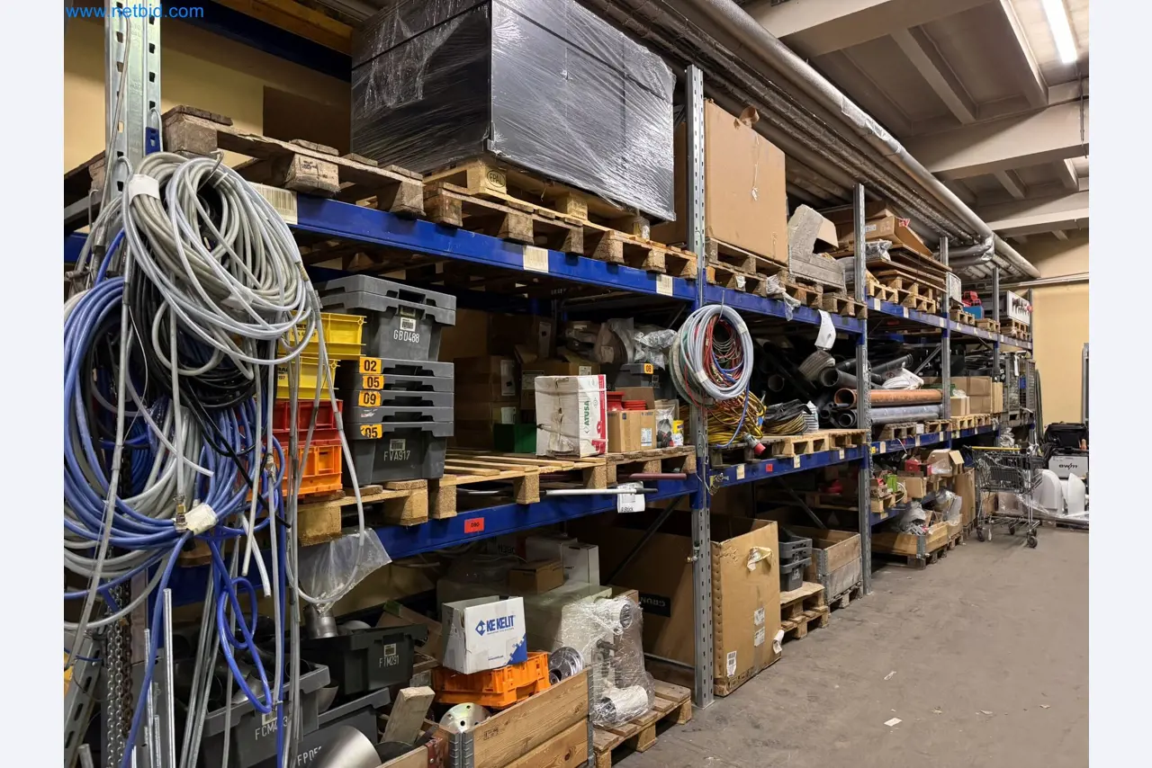 Equipment, material stocks and operating equipment of a plant construction company-25