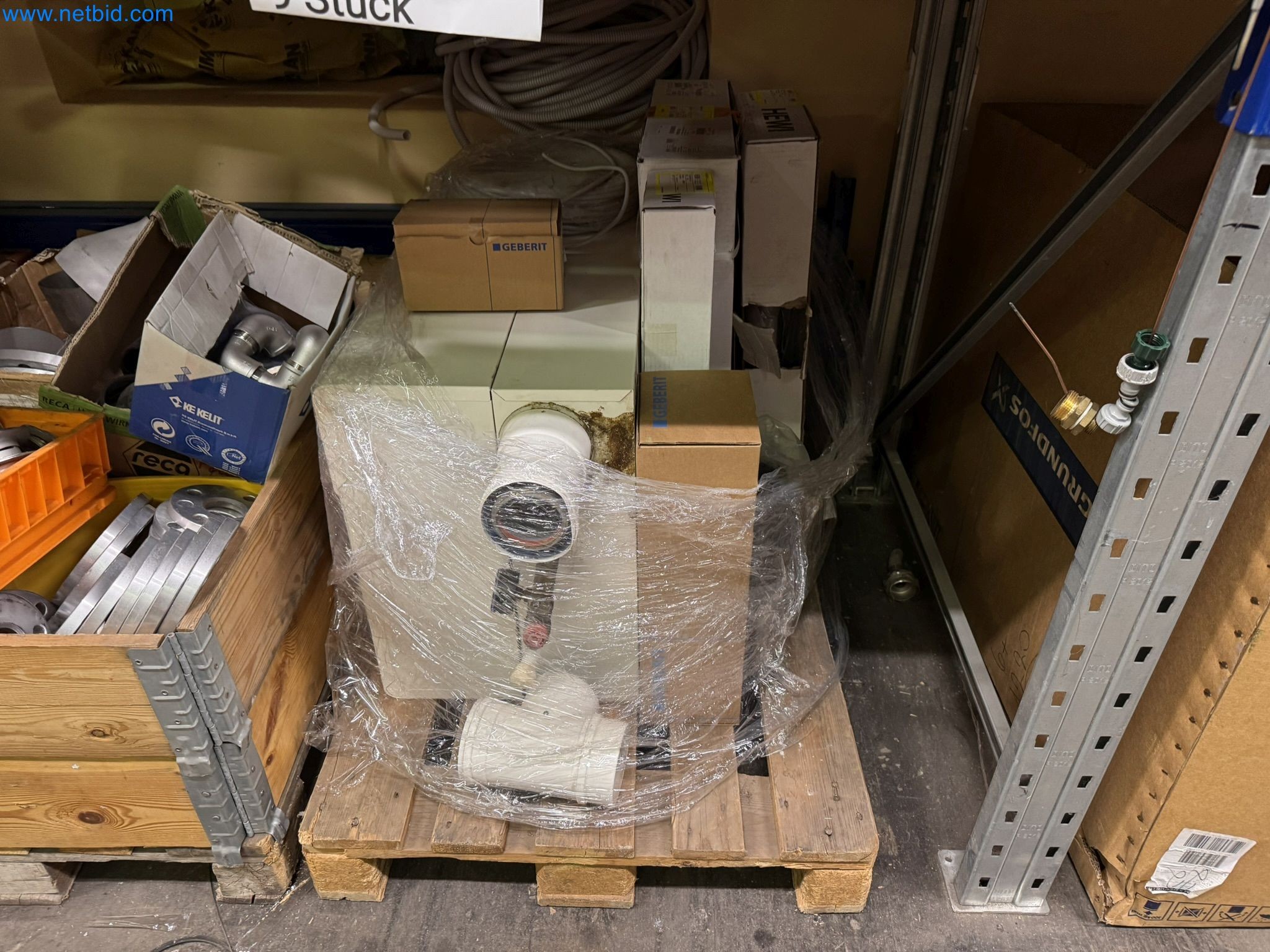 Equipment, material stocks and operating equipment of a plant construction company-27