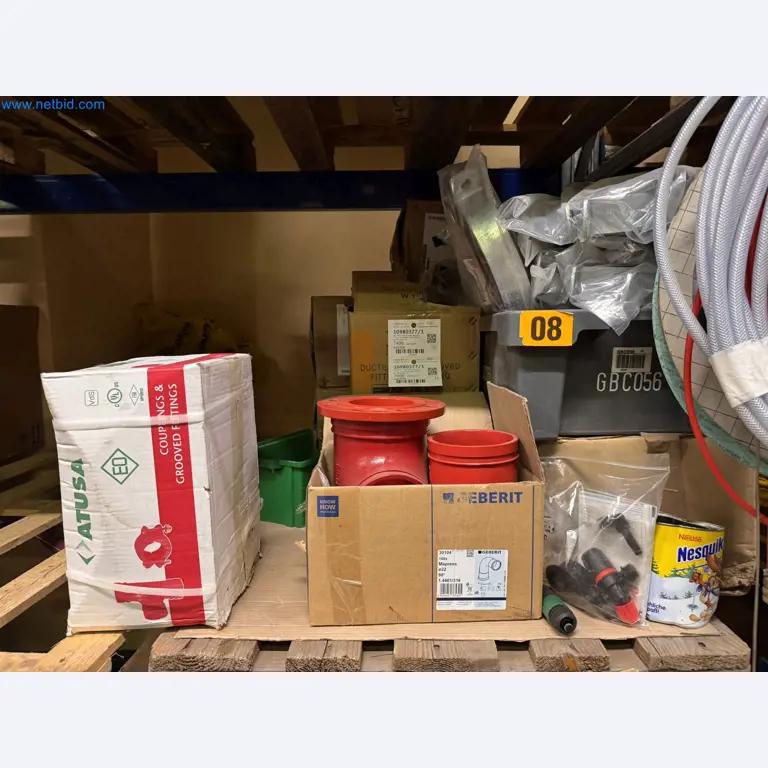 Equipment, material stocks and operating equipment of a plant construction company-28