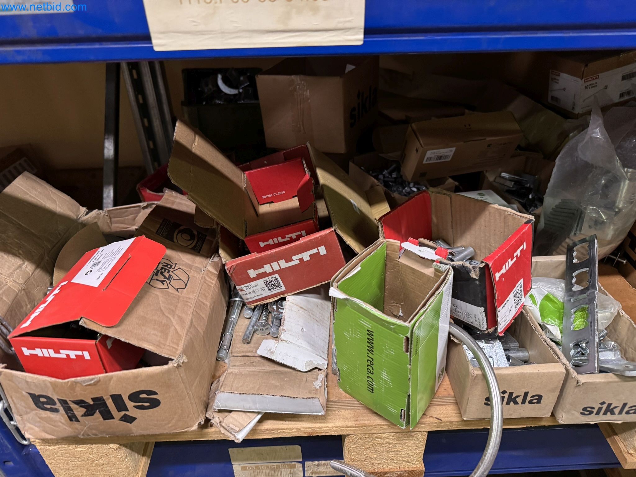 Equipment, material stocks and operating equipment of a plant construction company-31