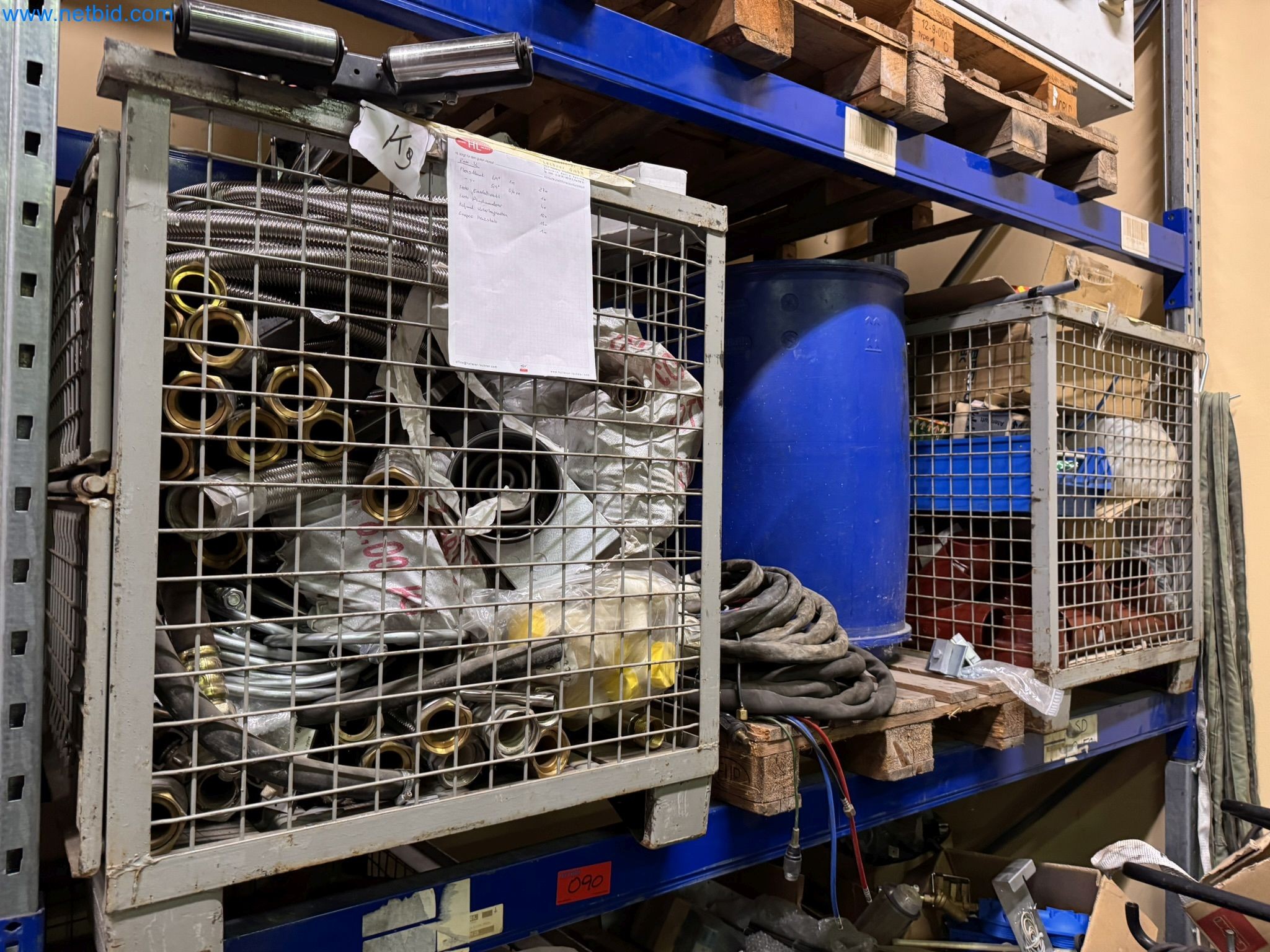 Equipment, material stocks and operating equipment of a plant construction company-39