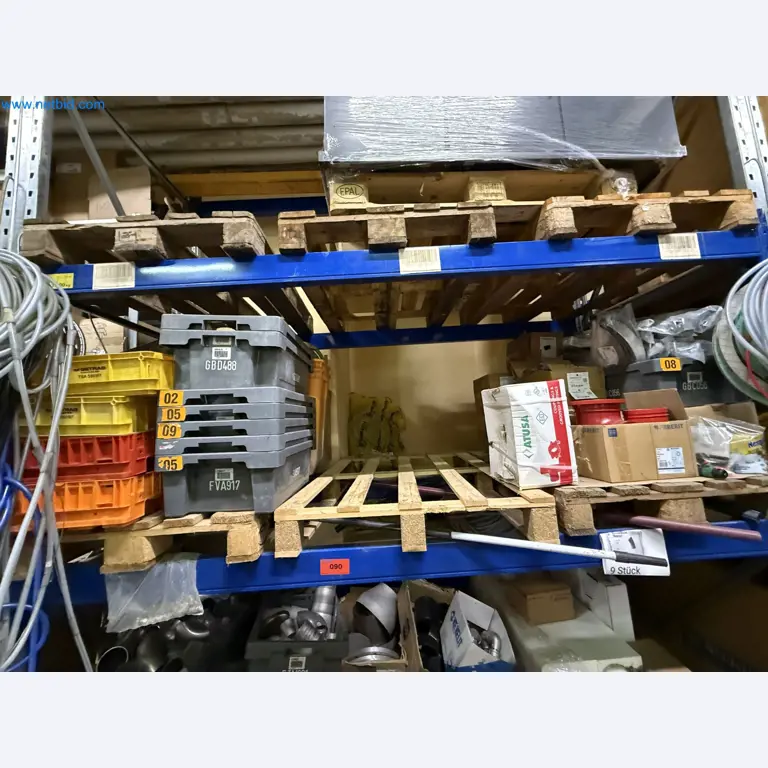 Equipment, material stocks and operating equipment of a plant construction company-3