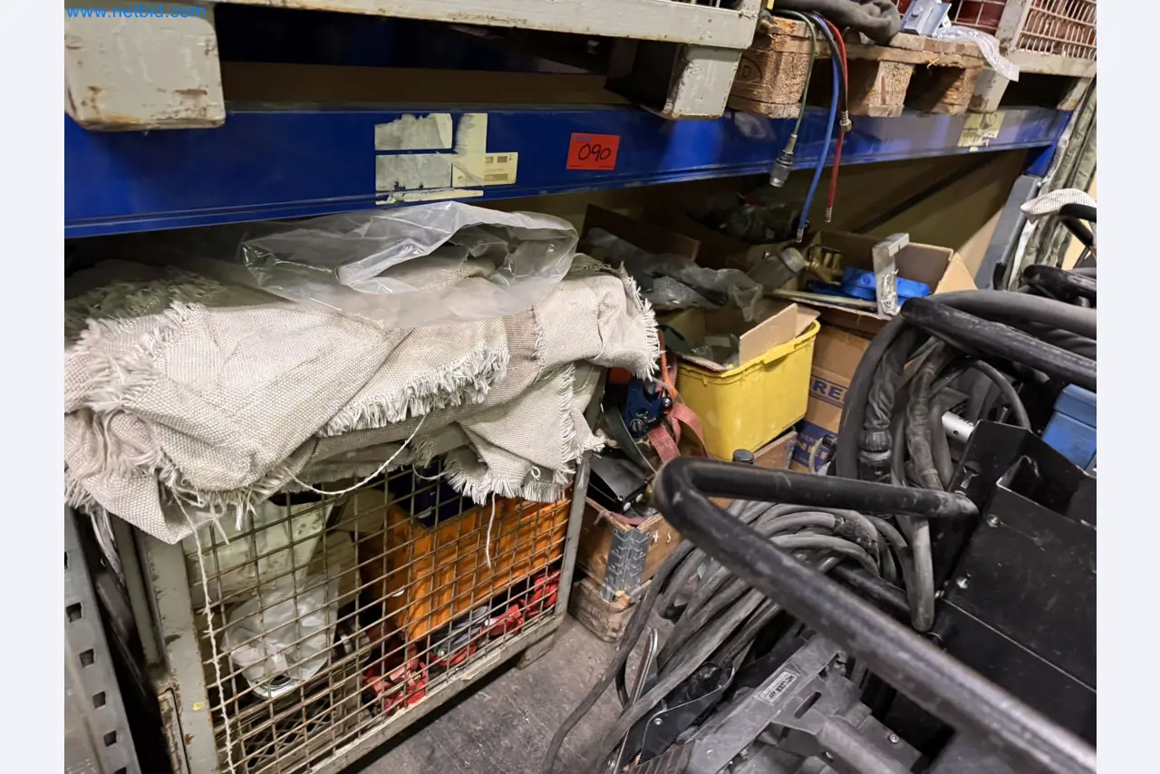 Equipment, material stocks and operating equipment of a plant construction company-40