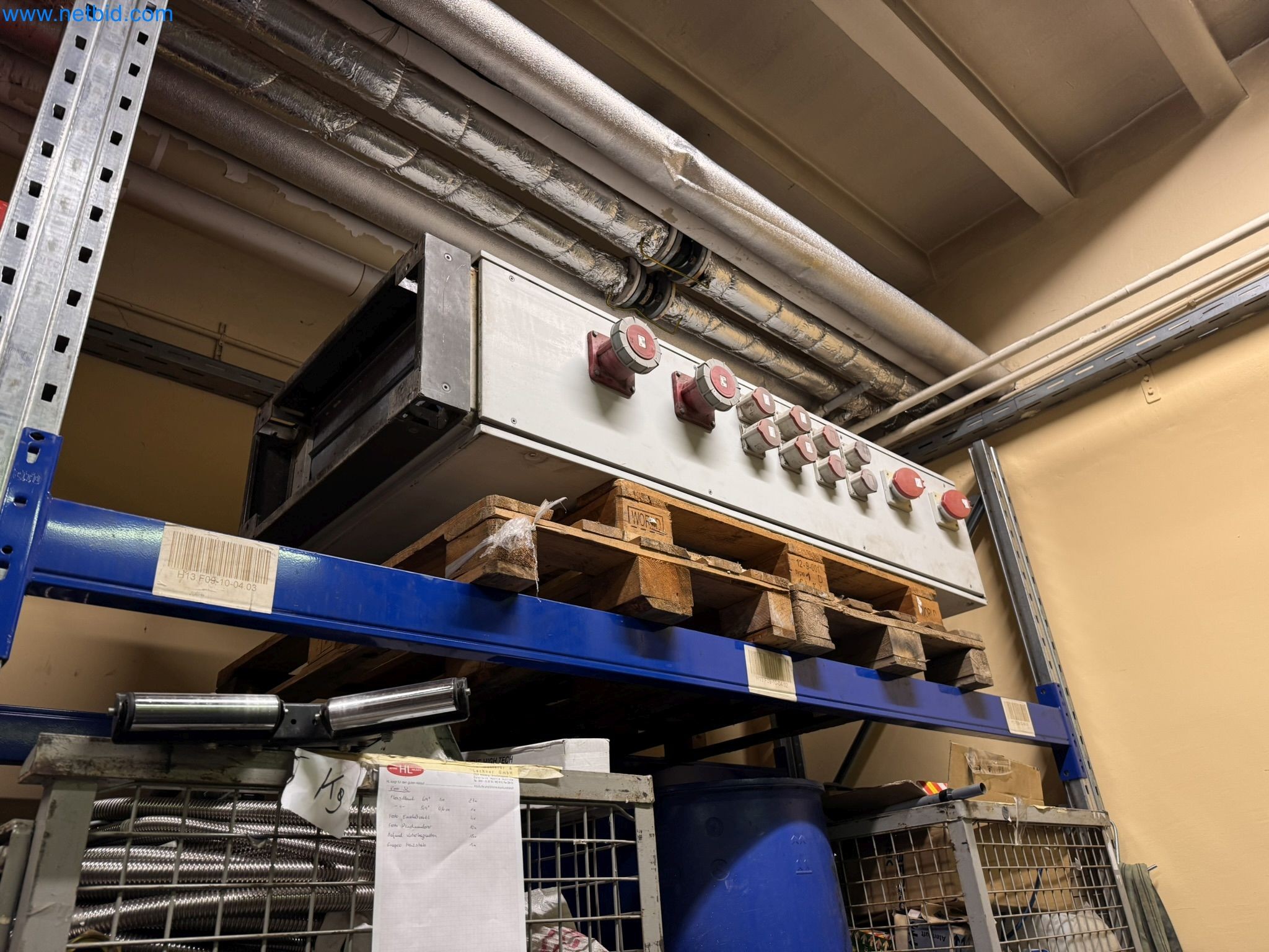 Equipment, material stocks and operating equipment of a plant construction company-41