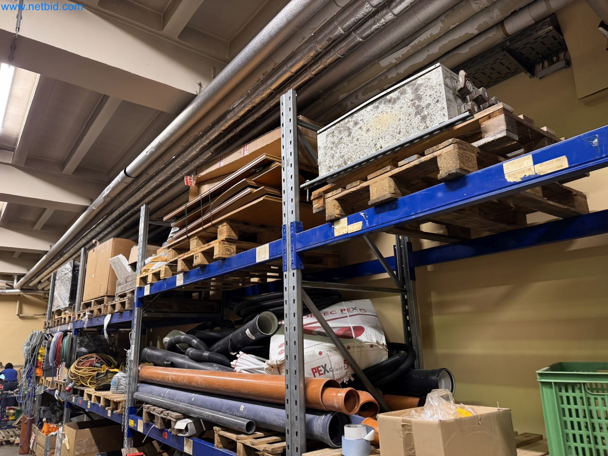 Equipment, material stocks and operating equipment of a plant construction company-42