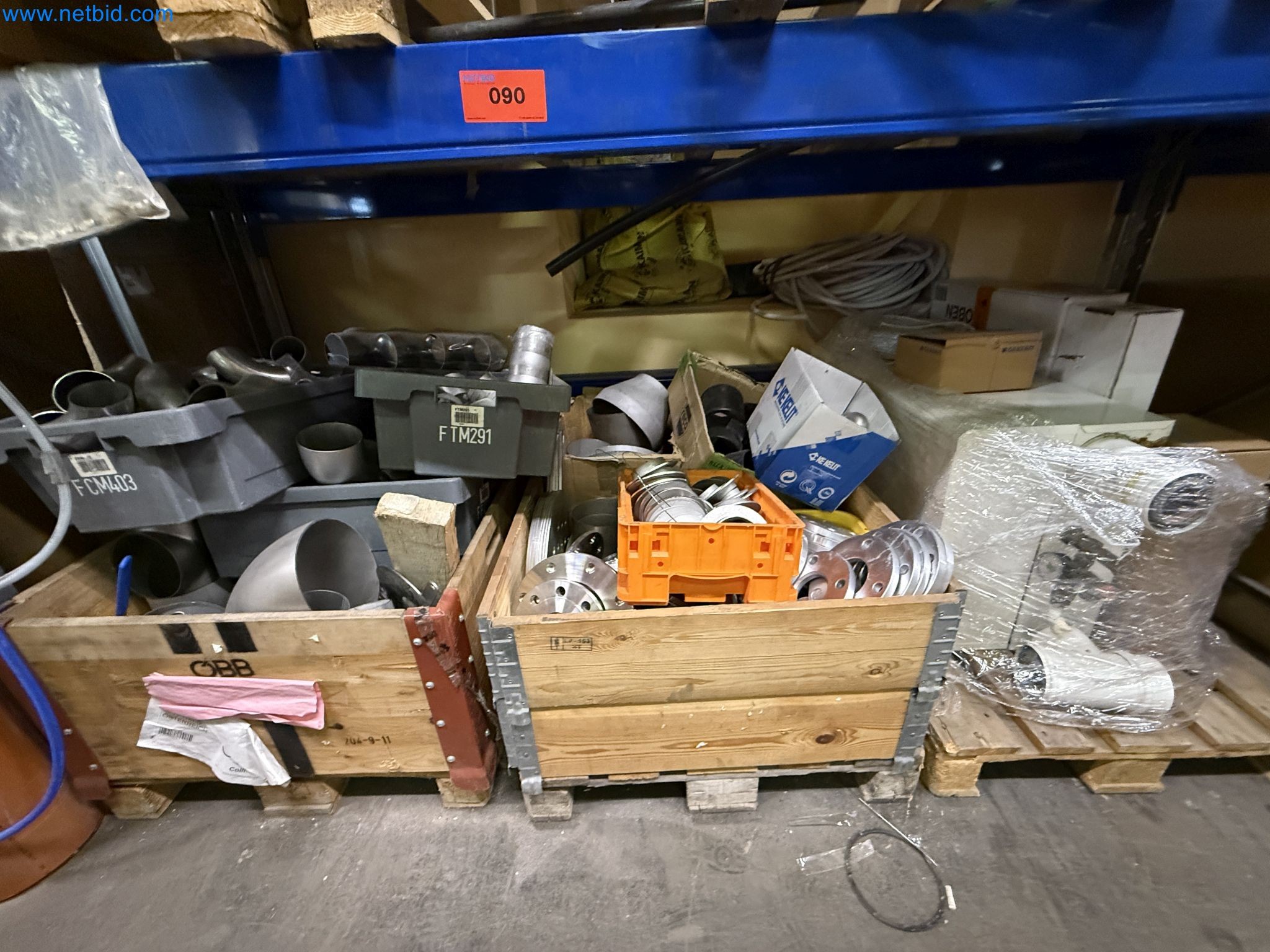 Equipment, material stocks and operating equipment of a plant construction company-4