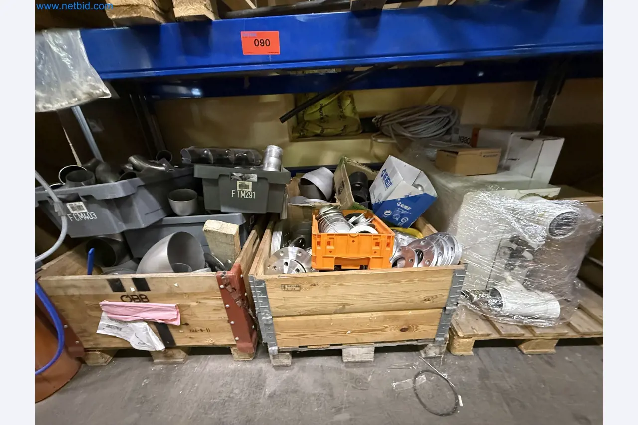 Equipment, material stocks and operating equipment of a plant construction company-4