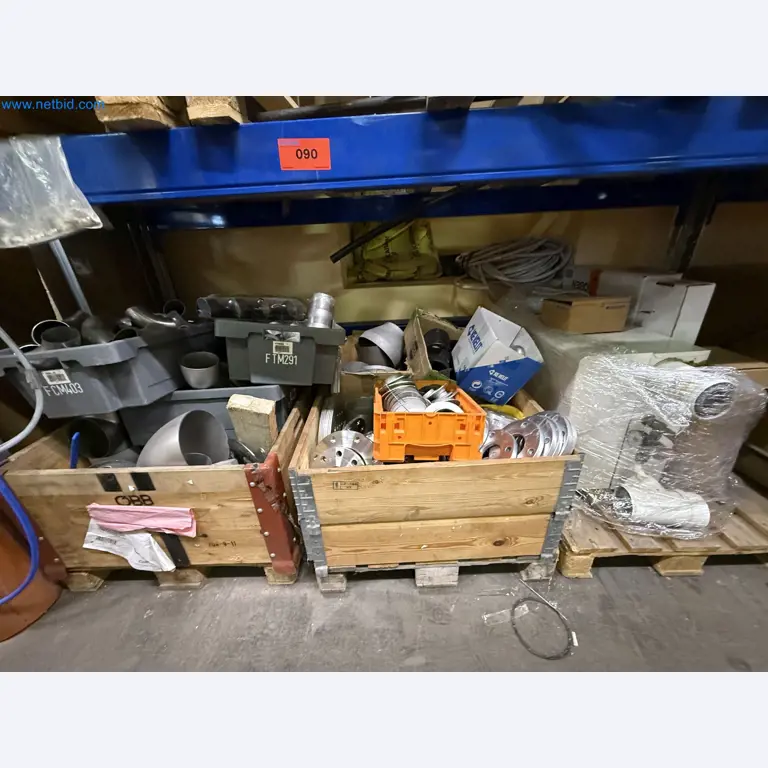 Equipment, material stocks and operating equipment of a plant construction company-4