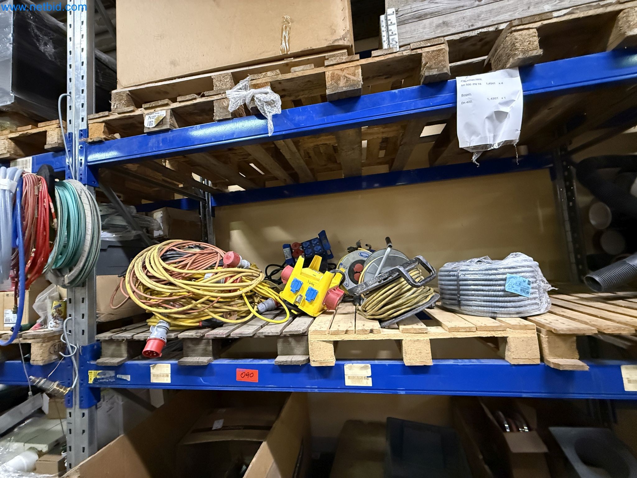 Equipment, material stocks and operating equipment of a plant construction company-6