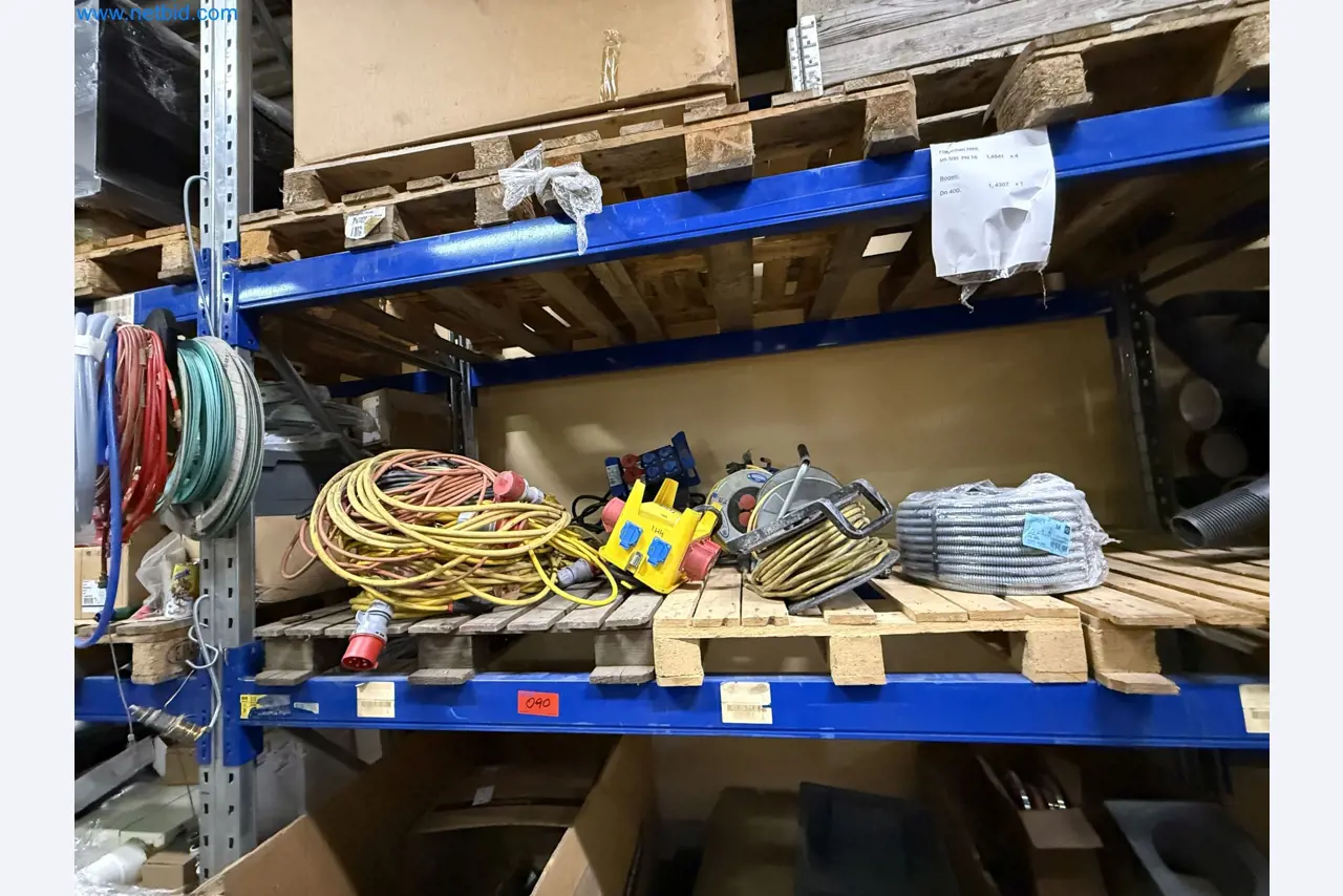 Equipment, material stocks and operating equipment of a plant construction company-6