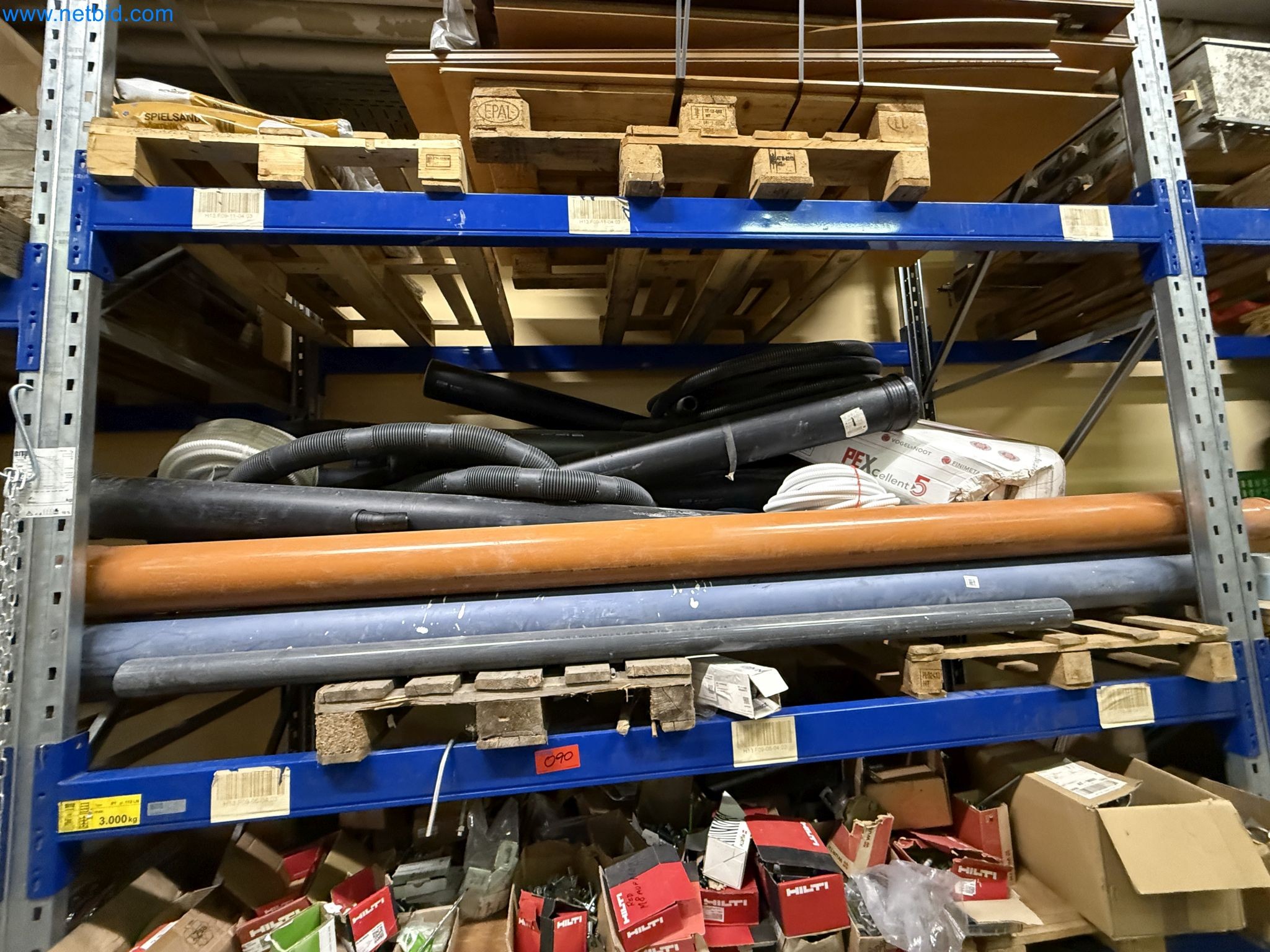 Equipment, material stocks and operating equipment of a plant construction company-9