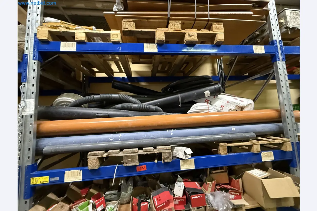 Equipment, material stocks and operating equipment of a plant construction company-9