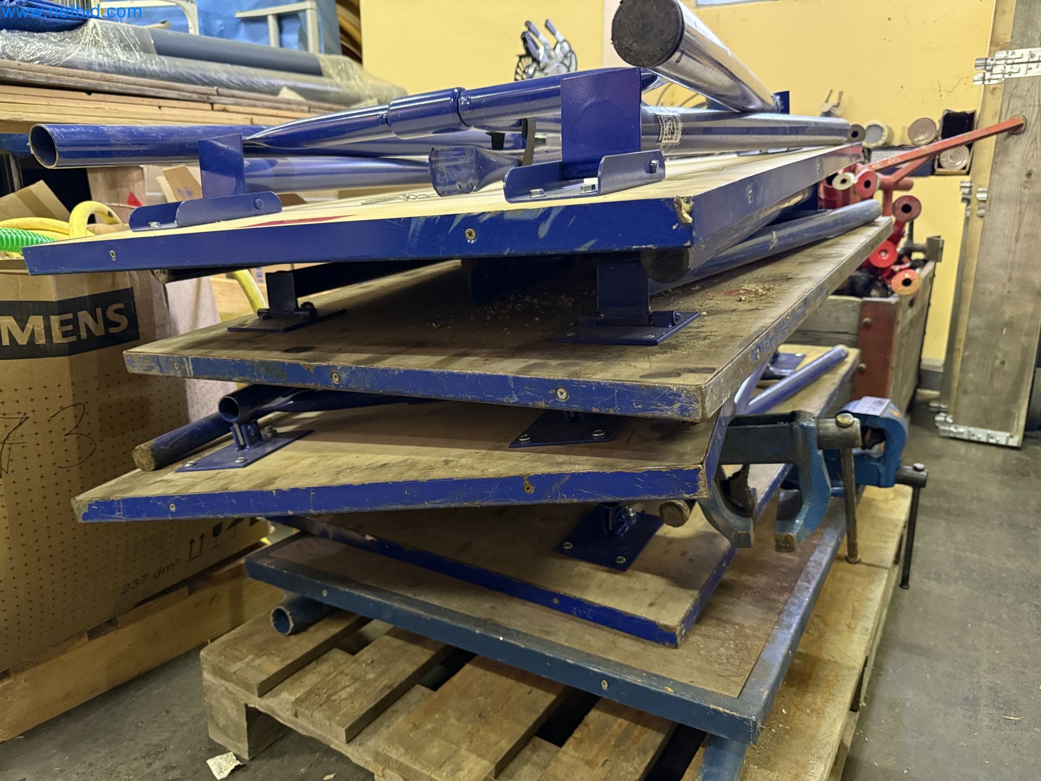 Equipment, material stocks and operating equipment of a plant construction company-6