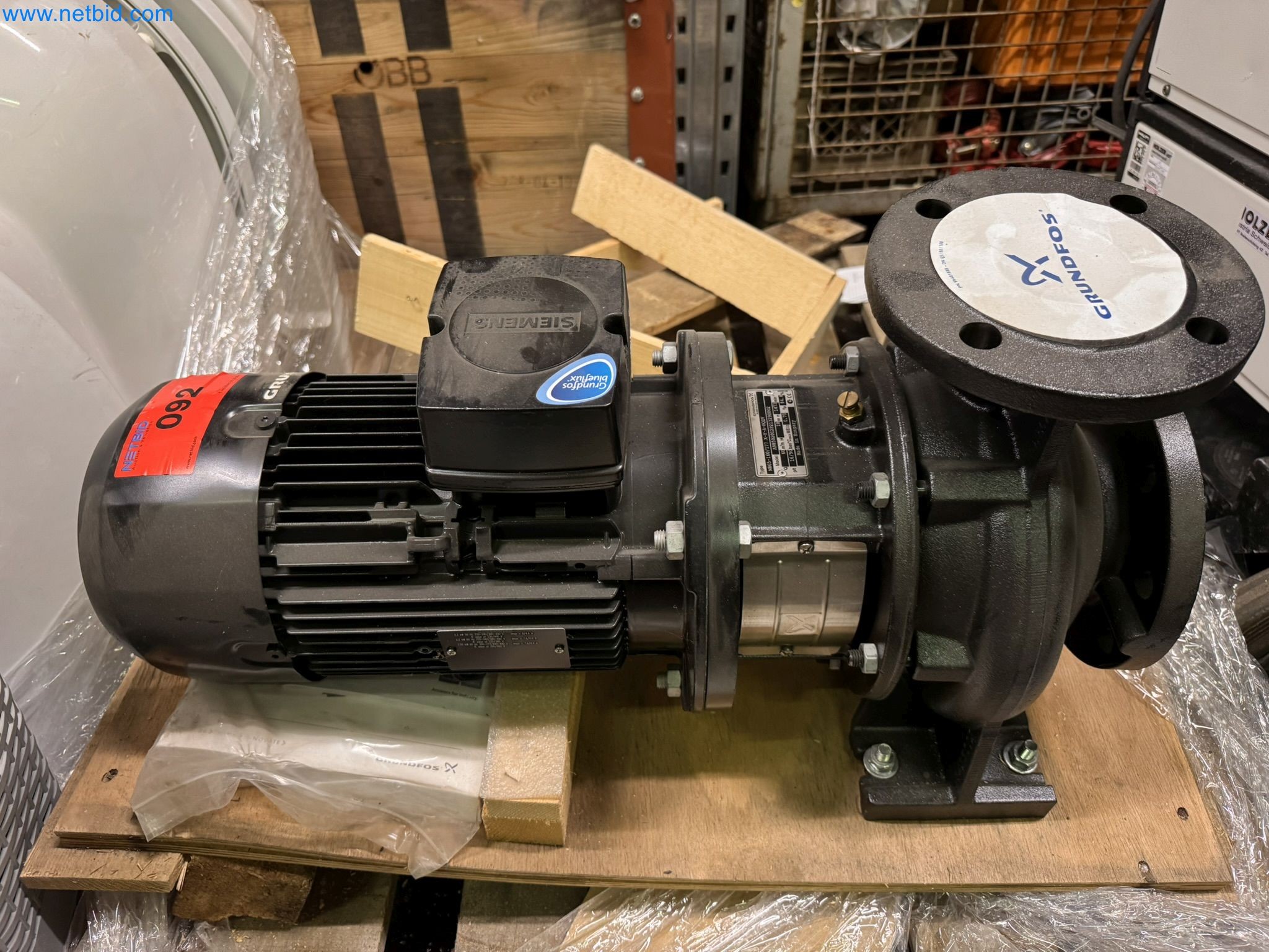 Equipment, material stocks and operating equipment of a plant construction company-1