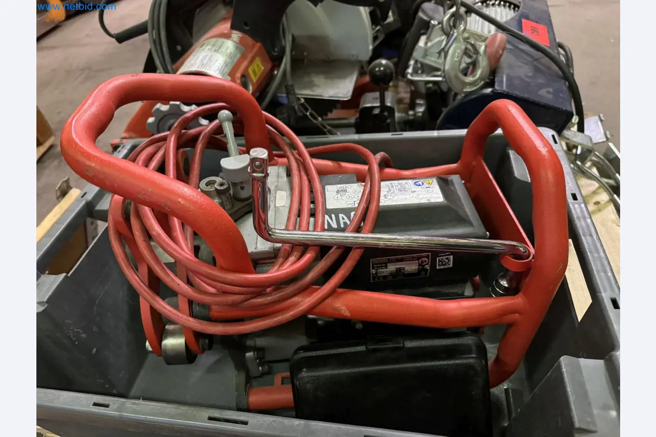 Equipment, material stocks and operating equipment of a plant construction company-1