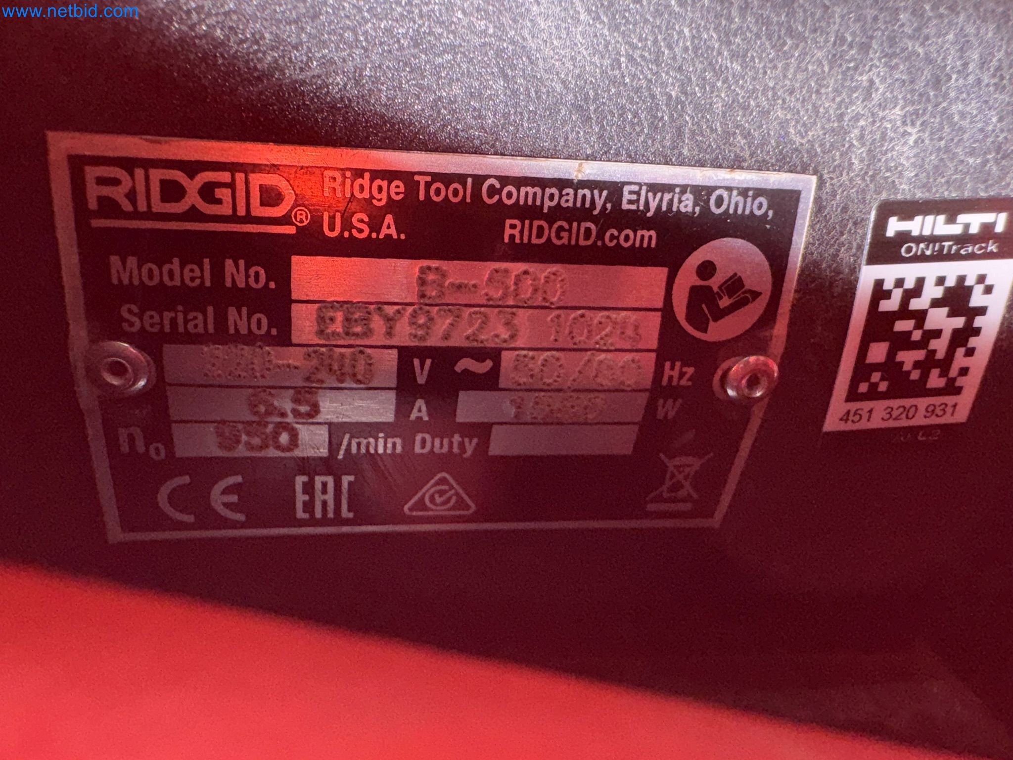 Equipment, material stocks and operating equipment of a plant construction company-3