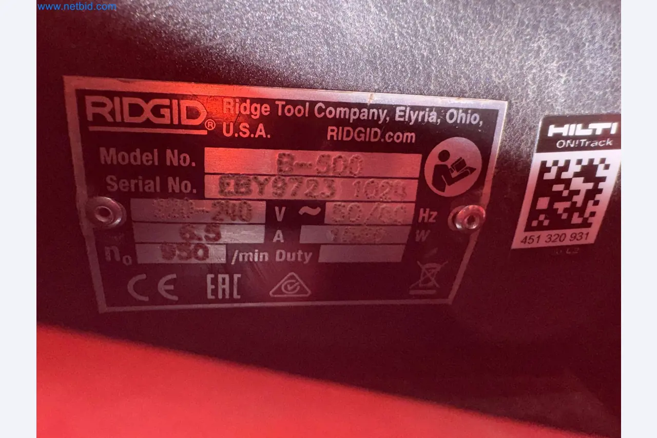 Equipment, material stocks and operating equipment of a plant construction company-3