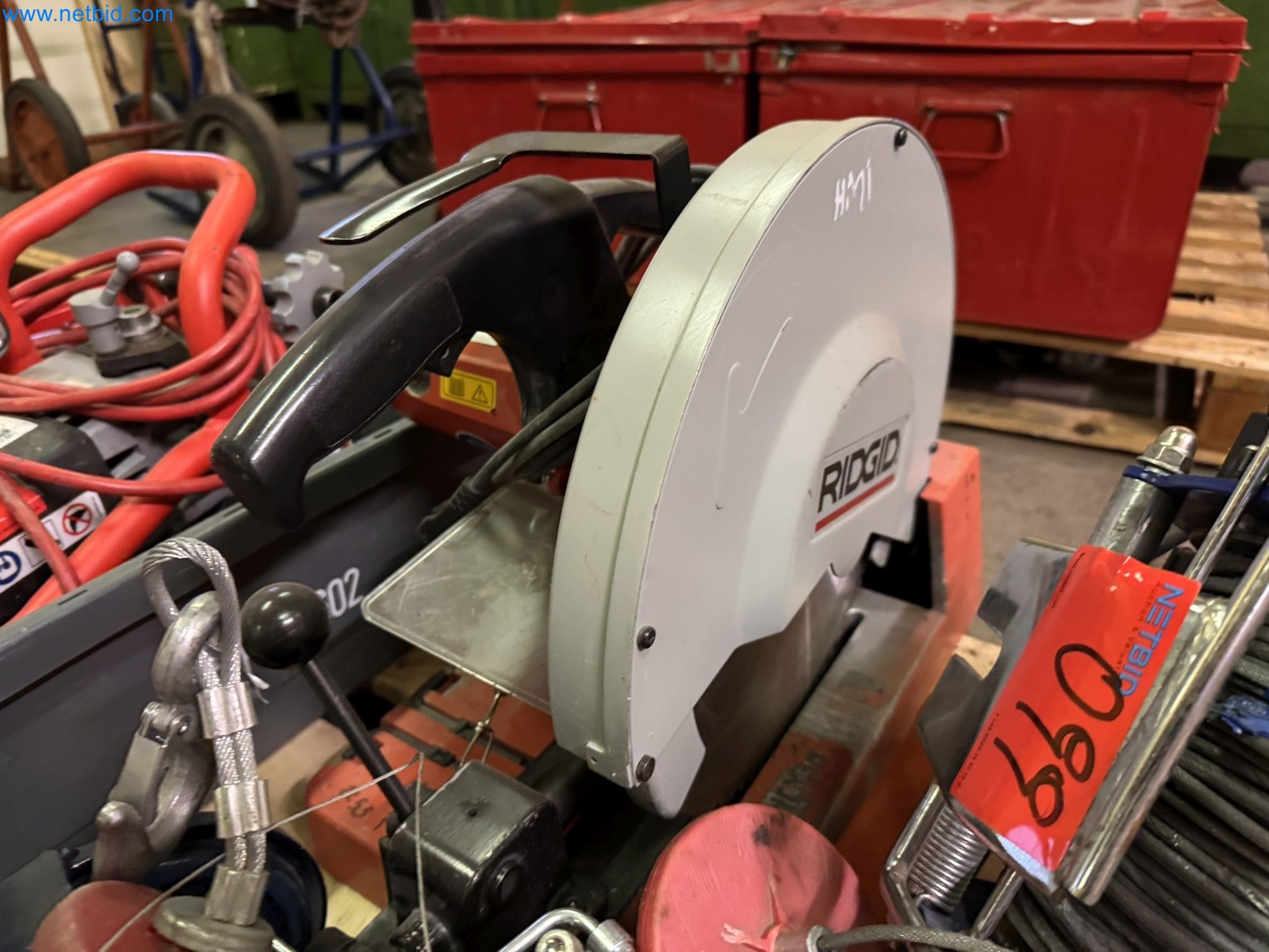 Equipment, material stocks and operating equipment of a plant construction company-3