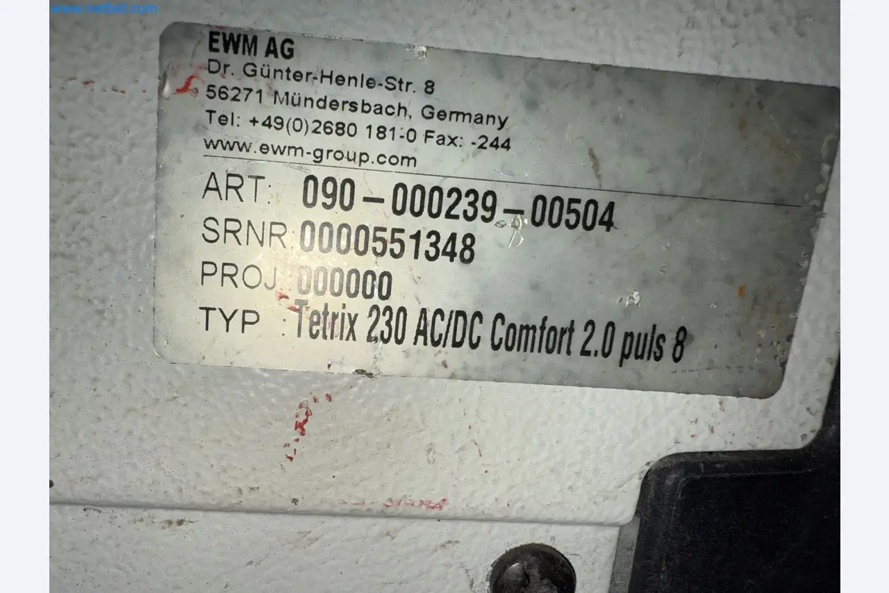 Equipment, material stocks and operating equipment of a plant construction company-1