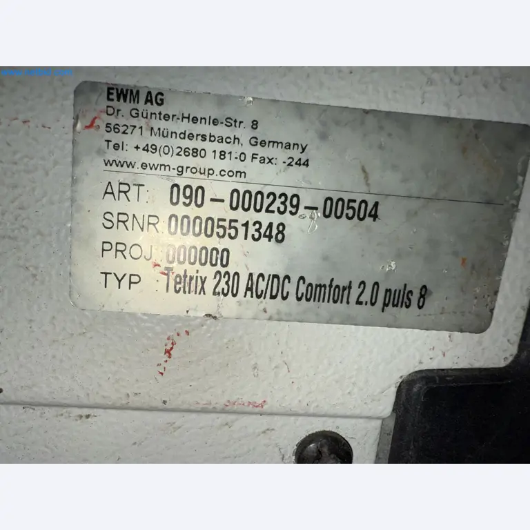 Equipment, material stocks and operating equipment of a plant construction company-1