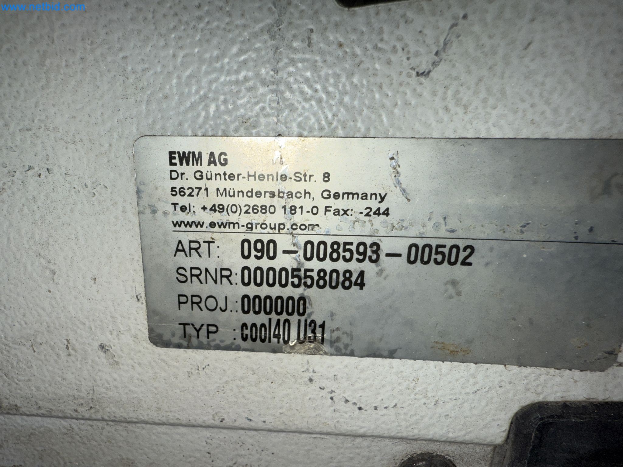 Equipment, material stocks and operating equipment of a plant construction company-2