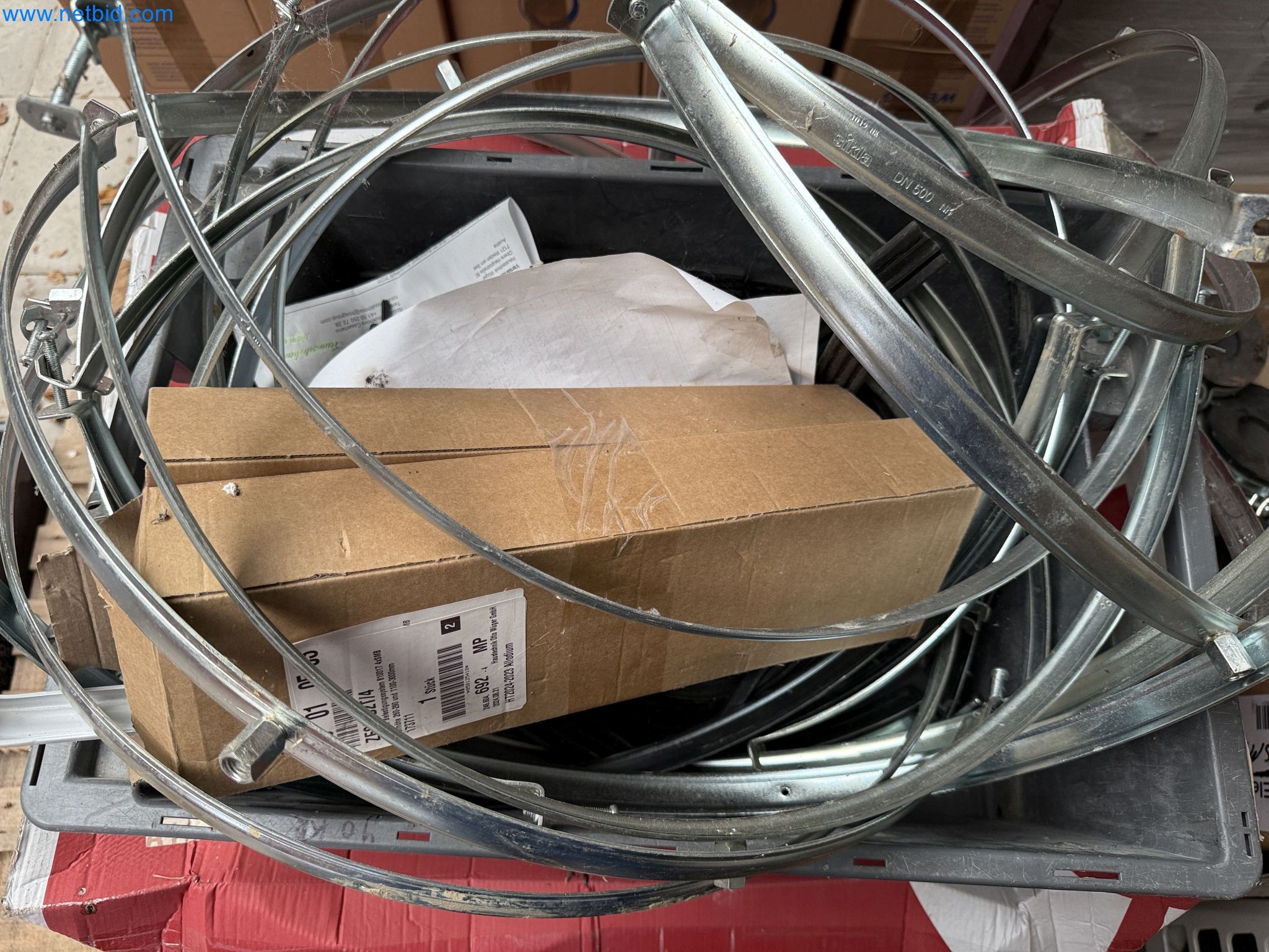 Vehicles and material stocks of a plant construction company-10