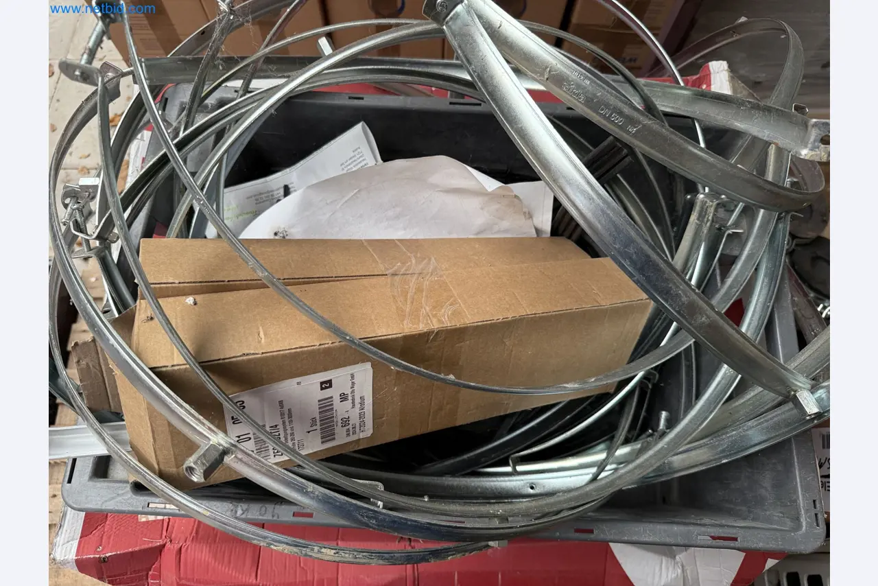 Vehicles and material stocks of a plant construction company-10