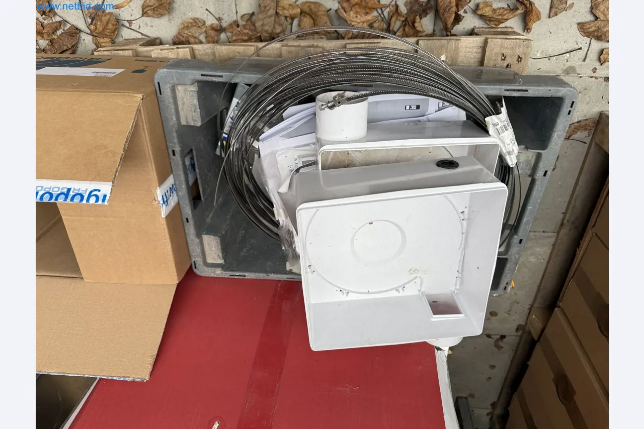 Vehicles and material stocks of a plant construction company-12