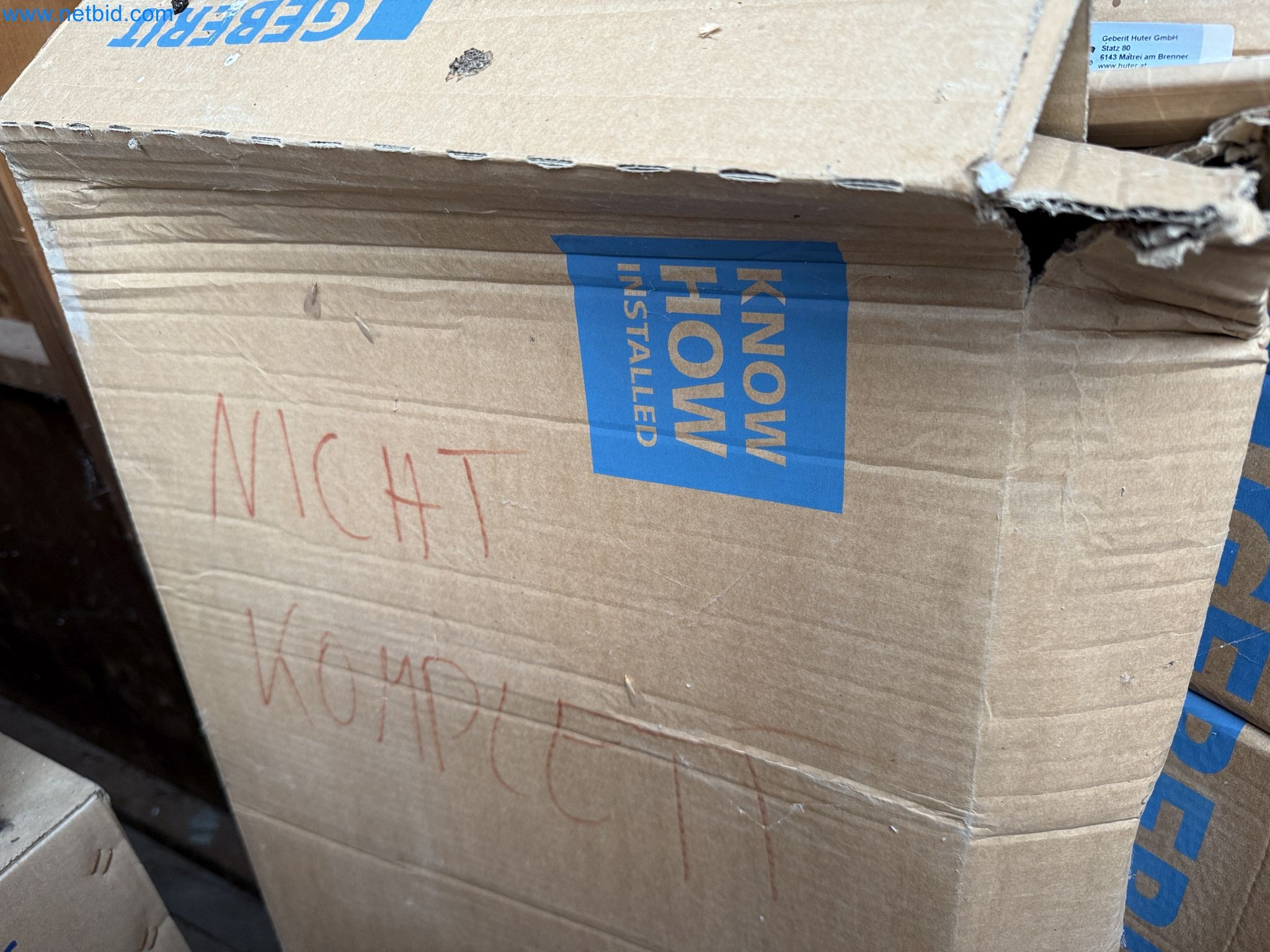 Vehicles and material stocks of a plant construction company-21