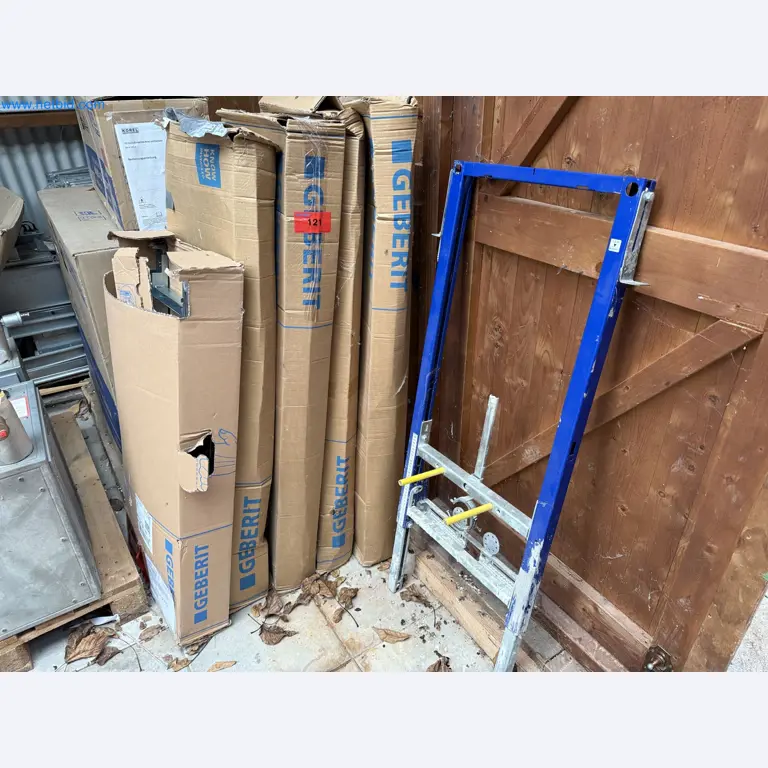 Vehicles and material stocks of a plant construction company-22