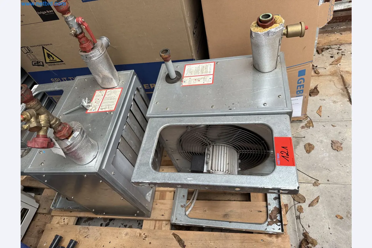 Vehicles and material stocks of a plant construction company-23