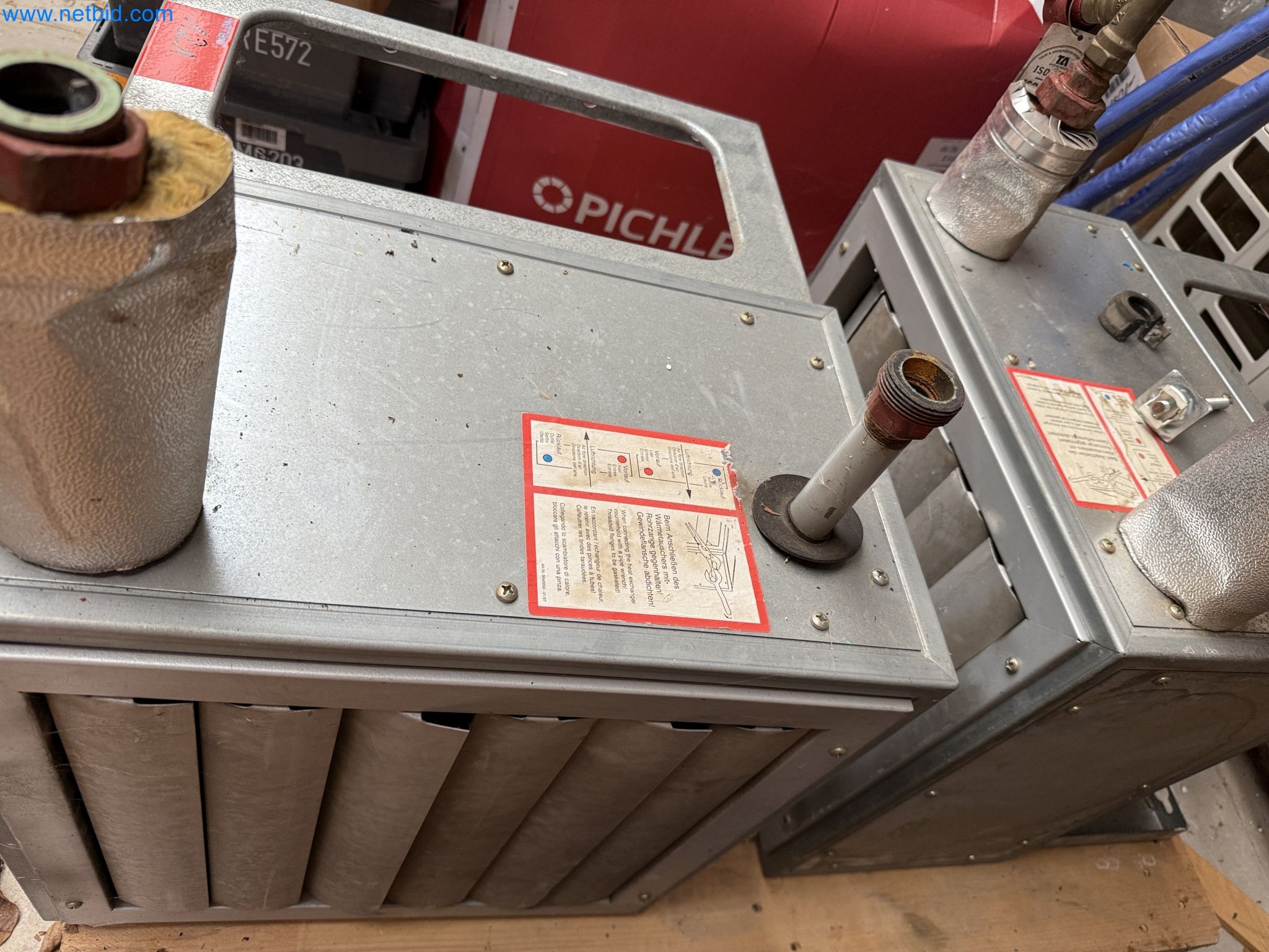 Vehicles and material stocks of a plant construction company-24