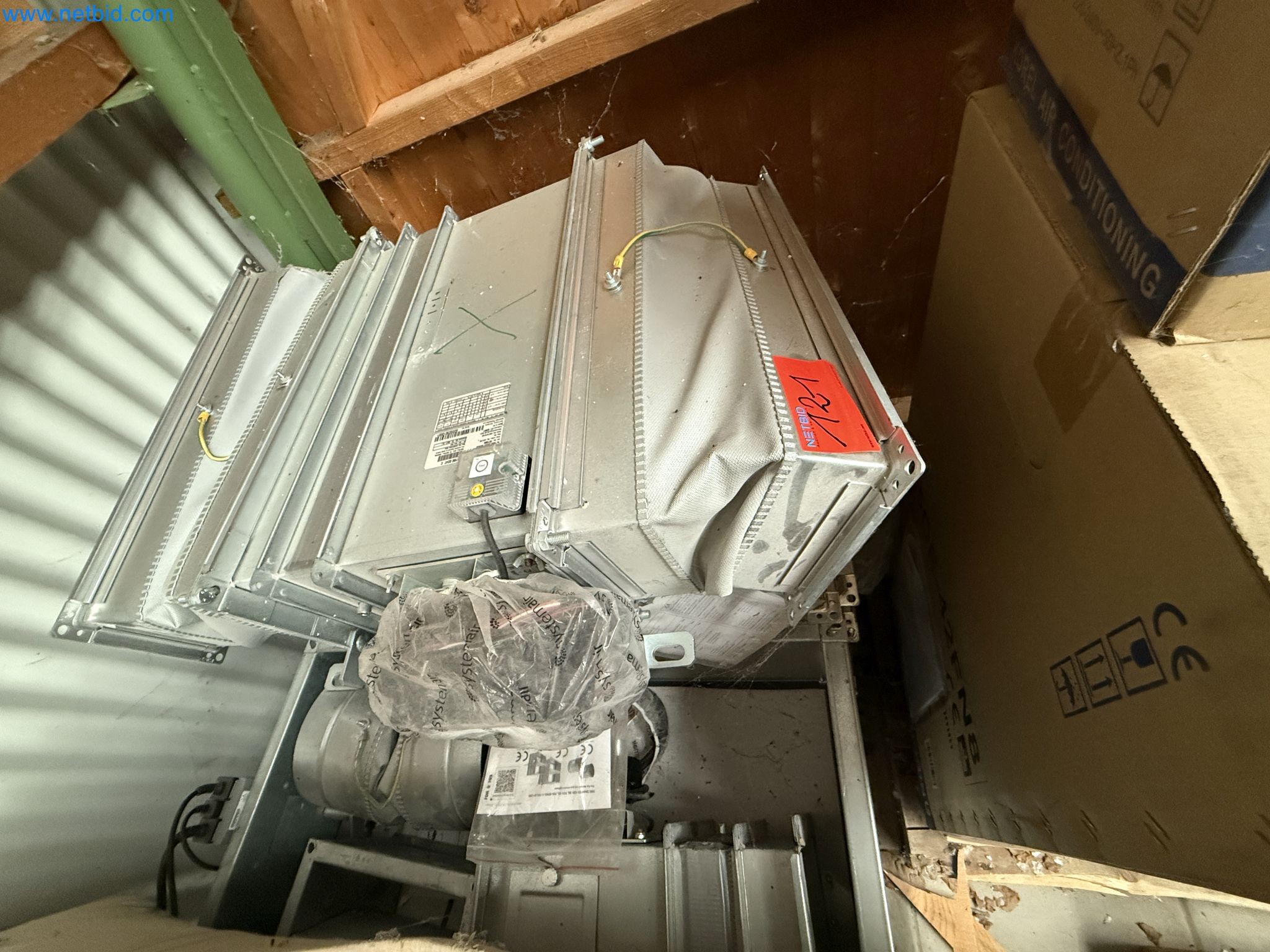 Vehicles and material stocks of a plant construction company-2