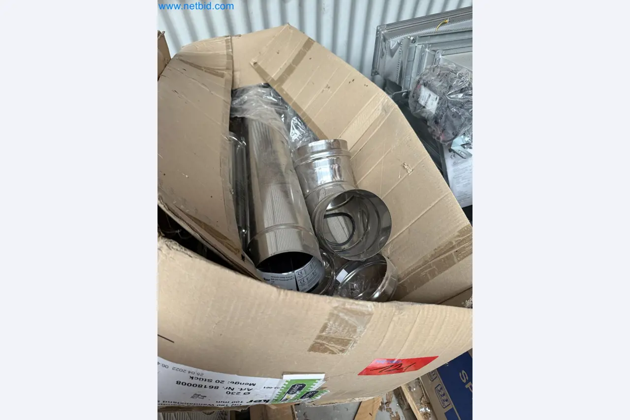 Vehicles and material stocks of a plant construction company-5