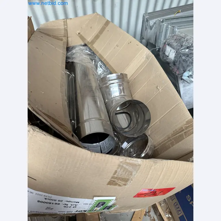 Vehicles and material stocks of a plant construction company-5