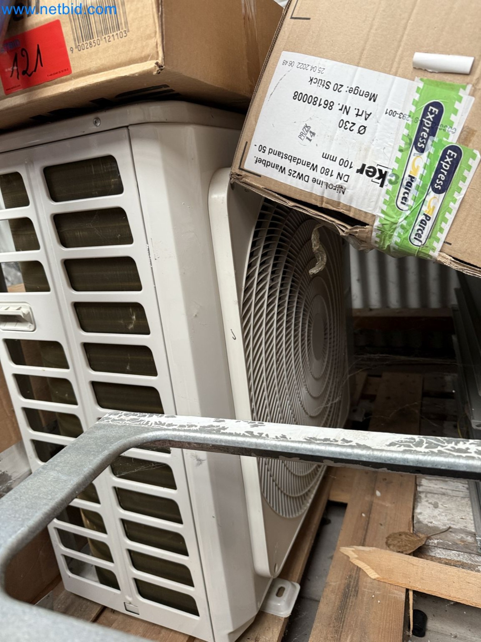 Vehicles and material stocks of a plant construction company-6