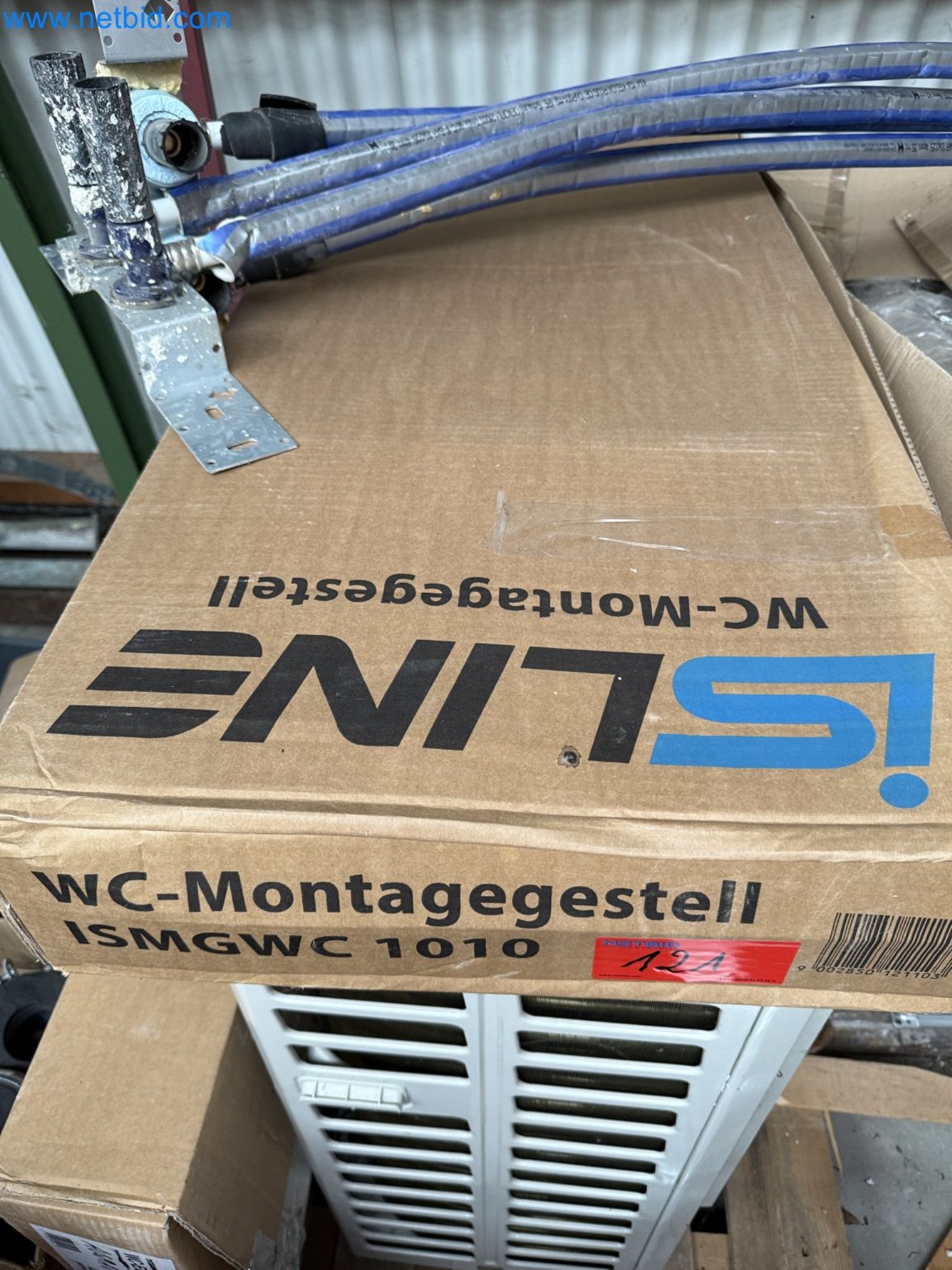 Vehicles and material stocks of a plant construction company-7