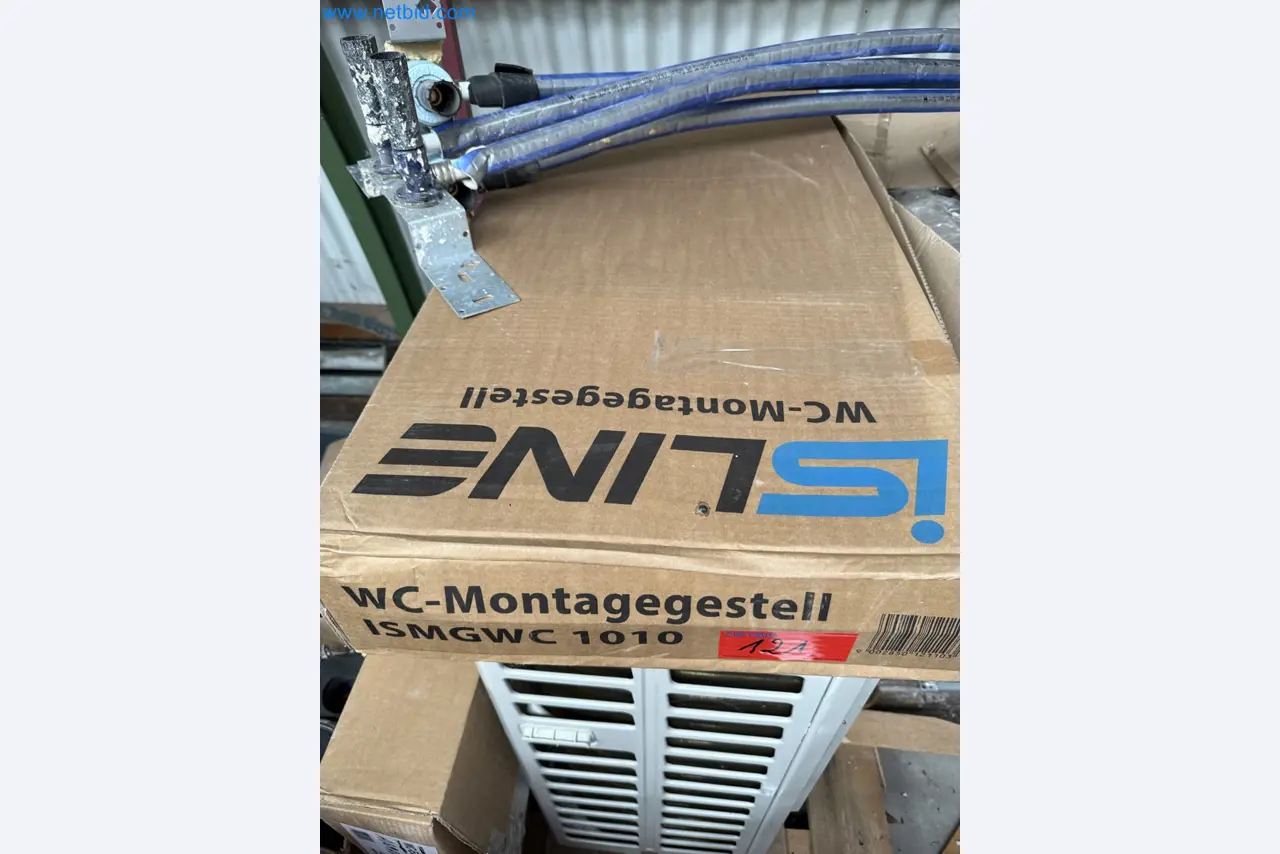 Vehicles and material stocks of a plant construction company-7