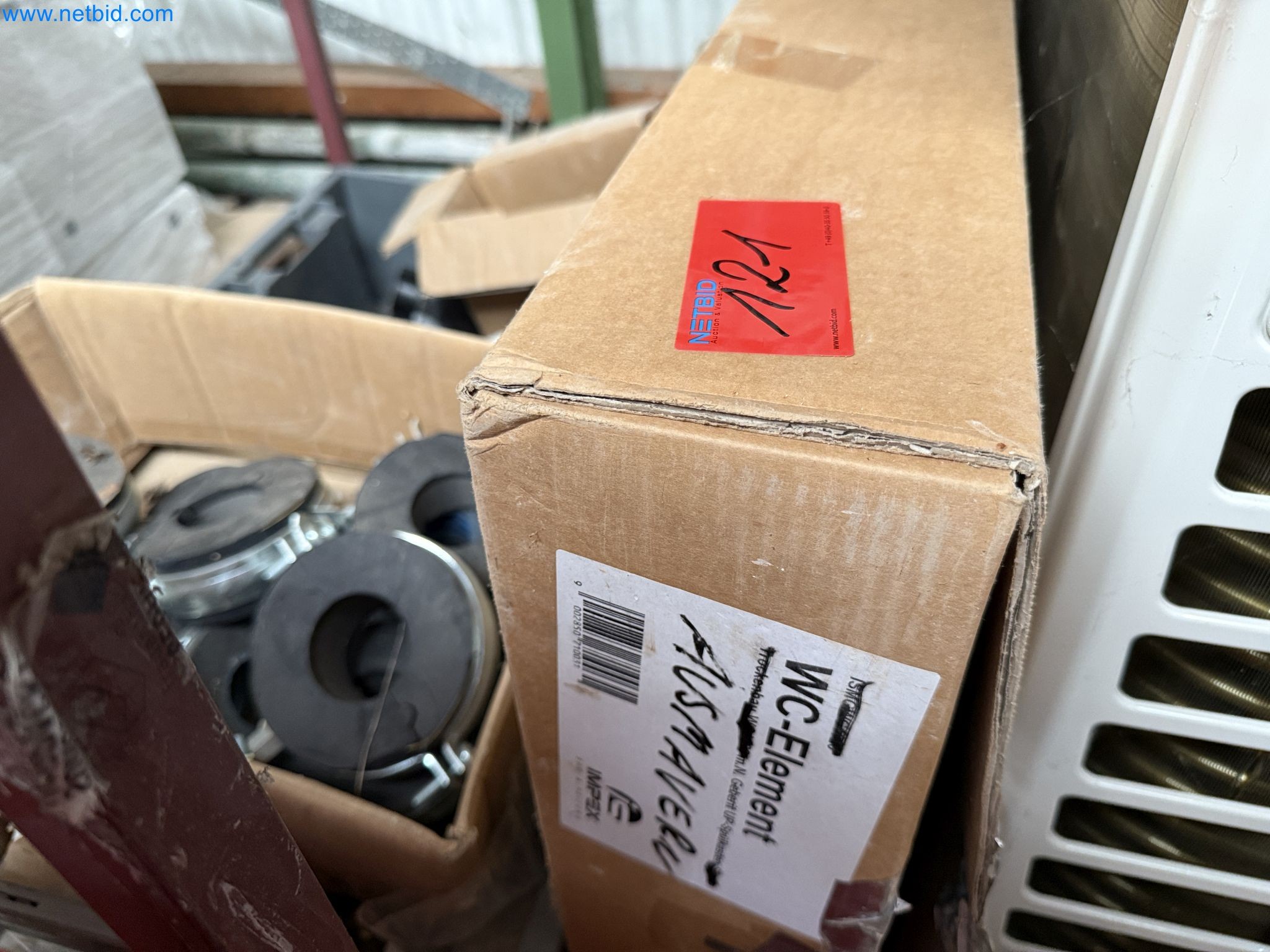 Vehicles and material stocks of a plant construction company-8